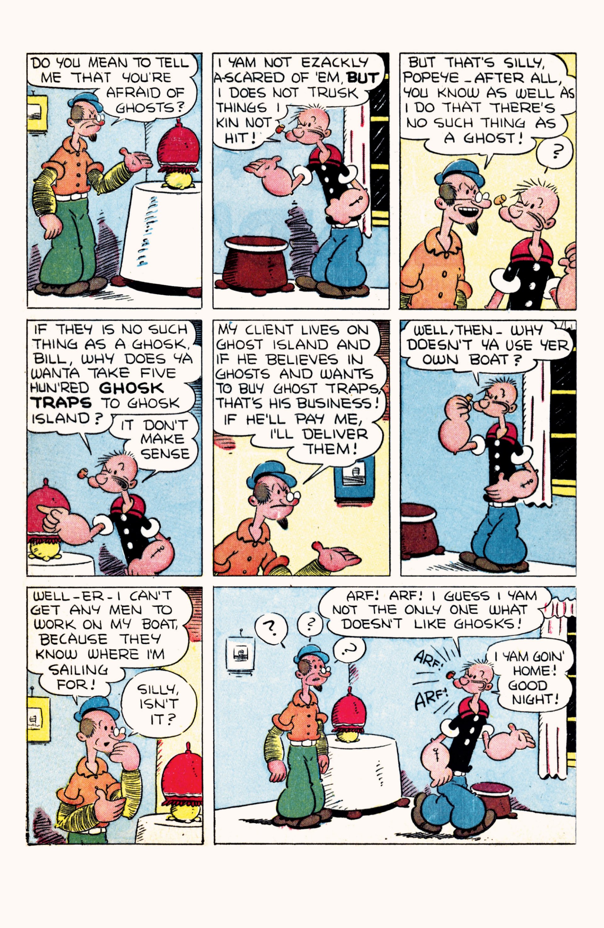 Read online Classic Popeye comic -  Issue #3 - 4