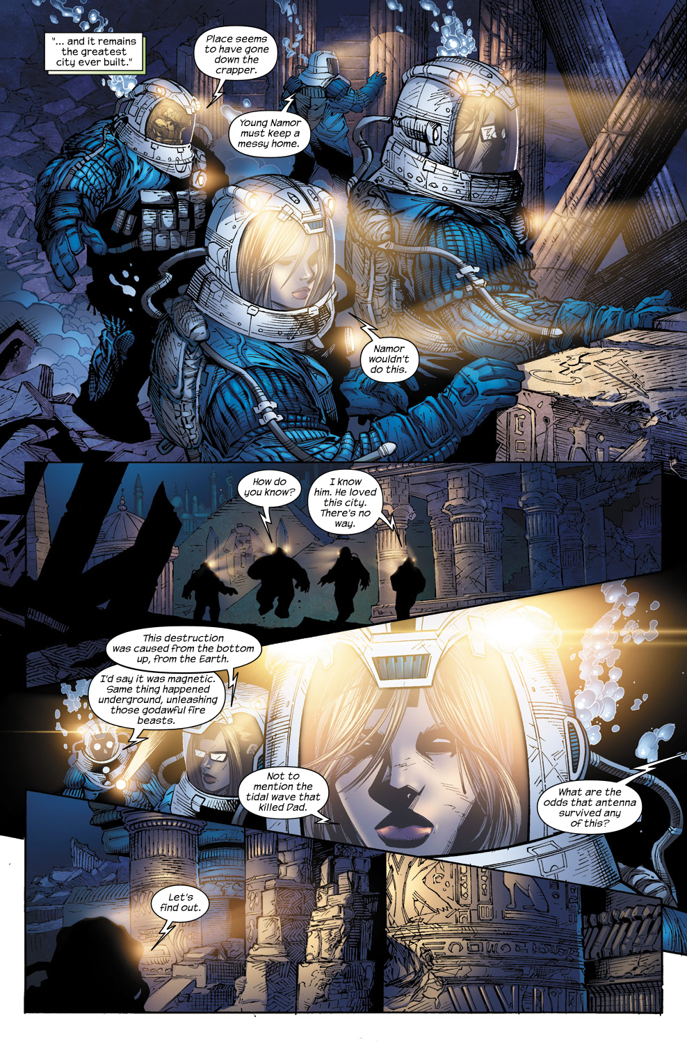 Read online Ultimate Fantastic Four (2004) comic -  Issue #60 - 11