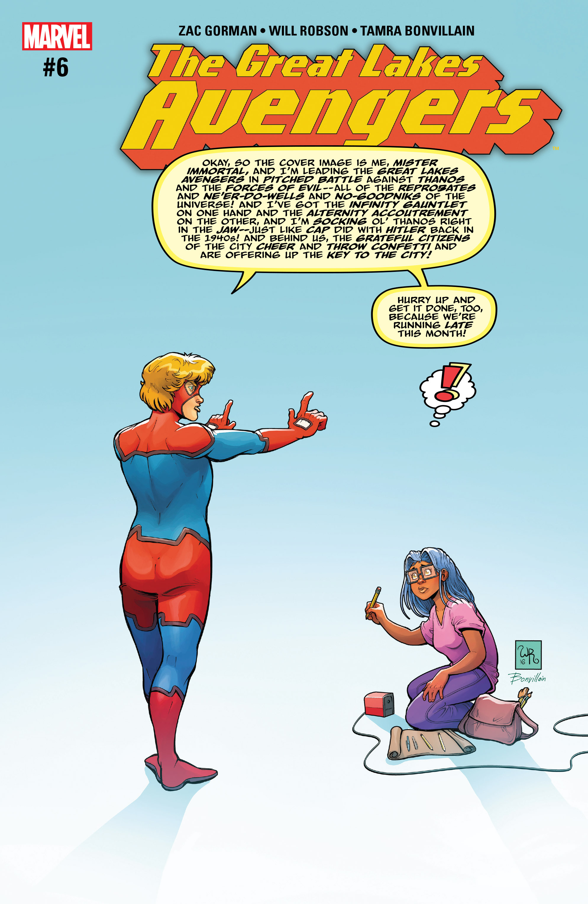 Read online The Great Lakes Avengers comic -  Issue #6 - 1