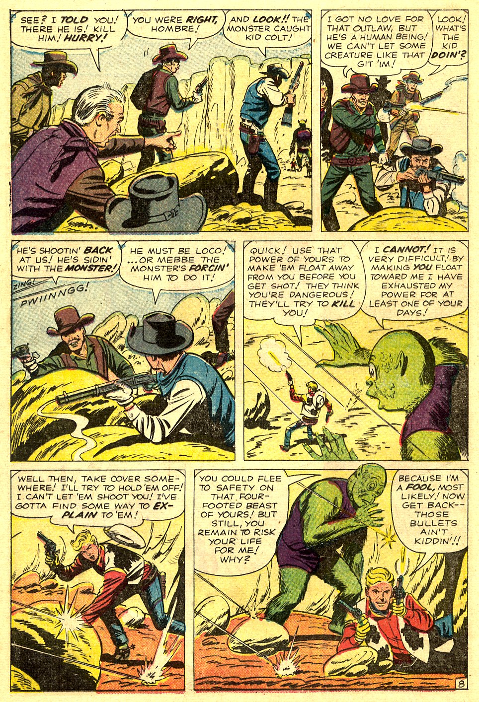 Read online Kid Colt Outlaw comic -  Issue #107 - 12