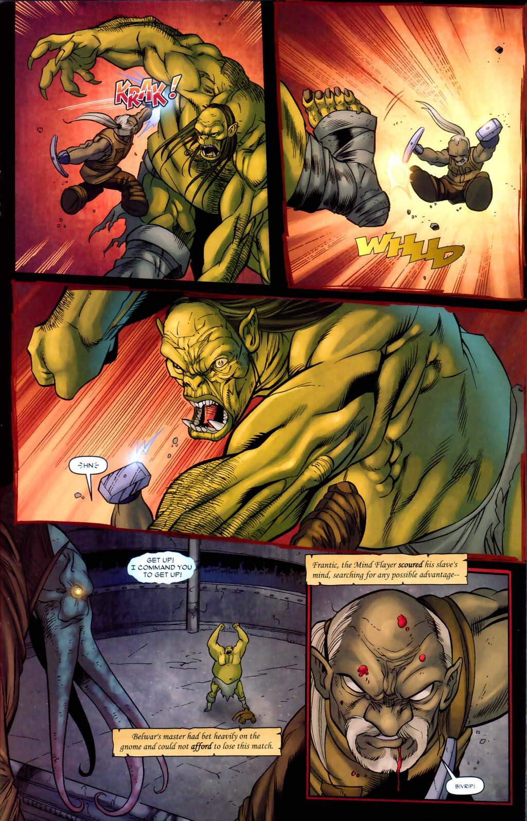 Read online Forgotten Realms: Exile comic -  Issue #3 - 8