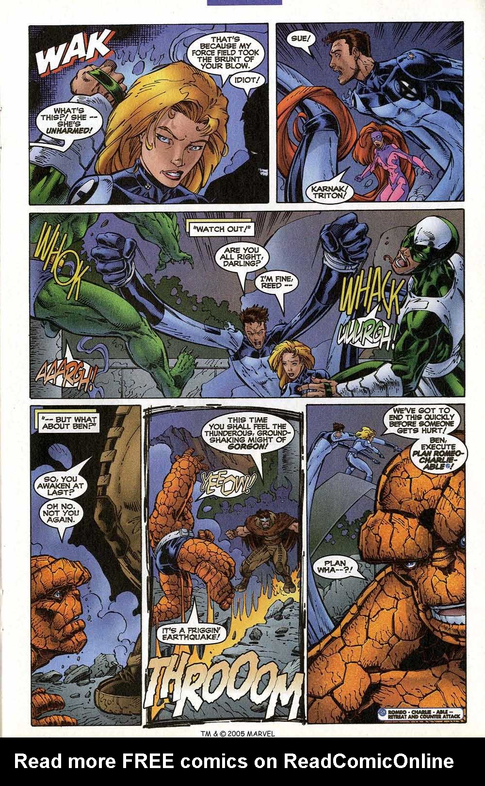 Read online Fantastic Four (1996) comic -  Issue #9 - 19