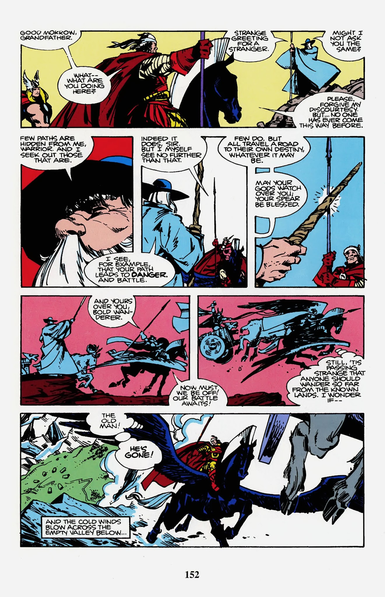 Read online Thor Visionaries: Walter Simonson comic -  Issue # TPB 1 - 154