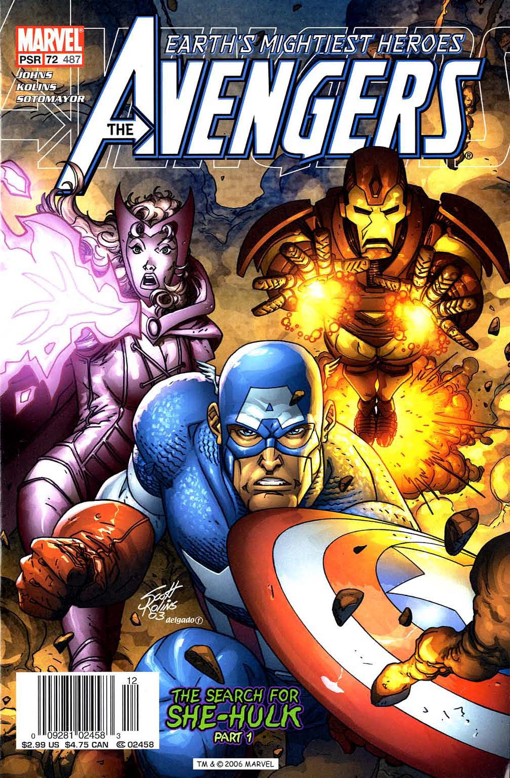 Read online The Avengers (1963) comic -  Issue #487 - 1