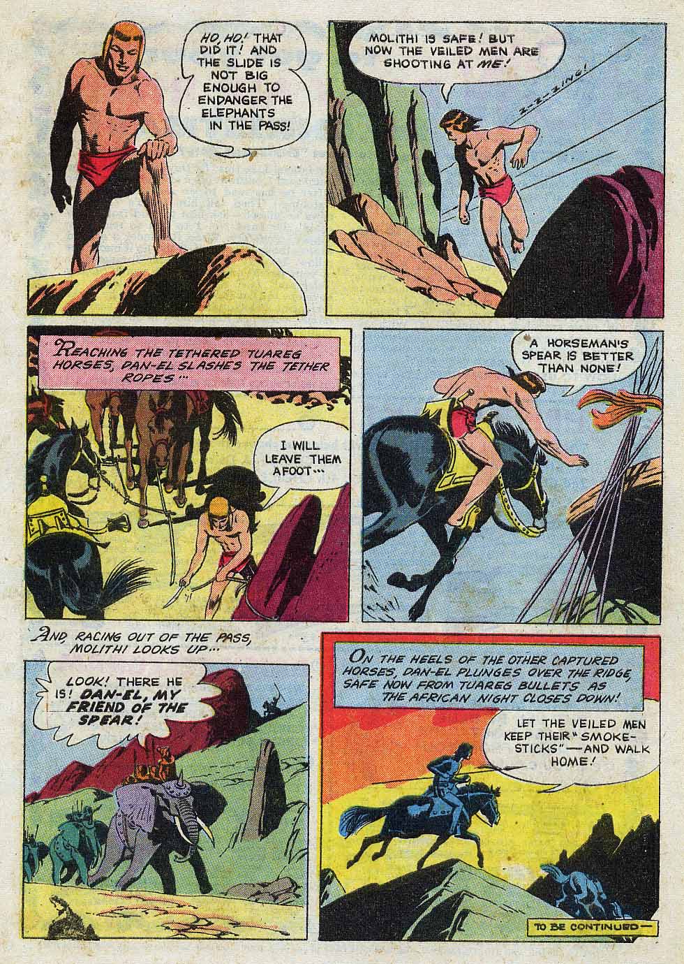 Read online Tarzan (1948) comic -  Issue #100 - 33