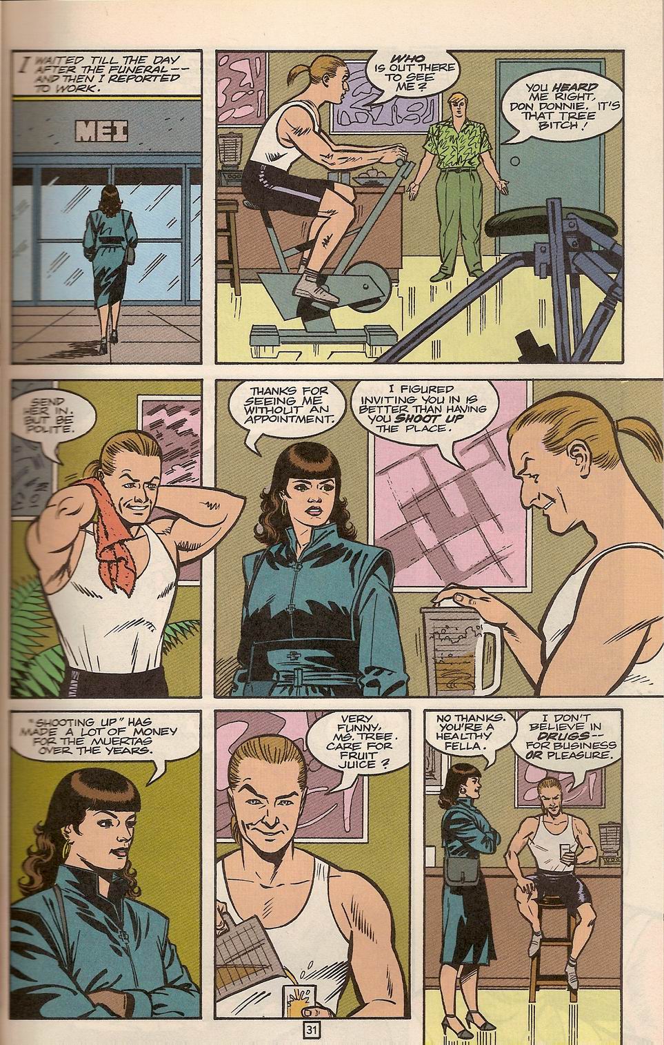 Read online Ms. Tree Quarterly comic -  Issue #1 - 32