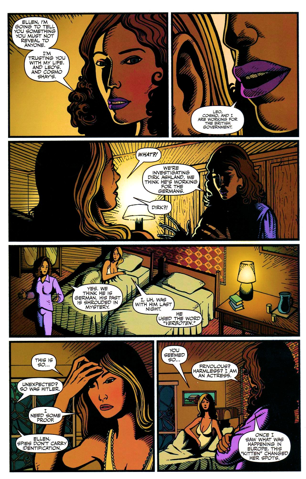 Read online Domino Lady comic -  Issue #5 - 20