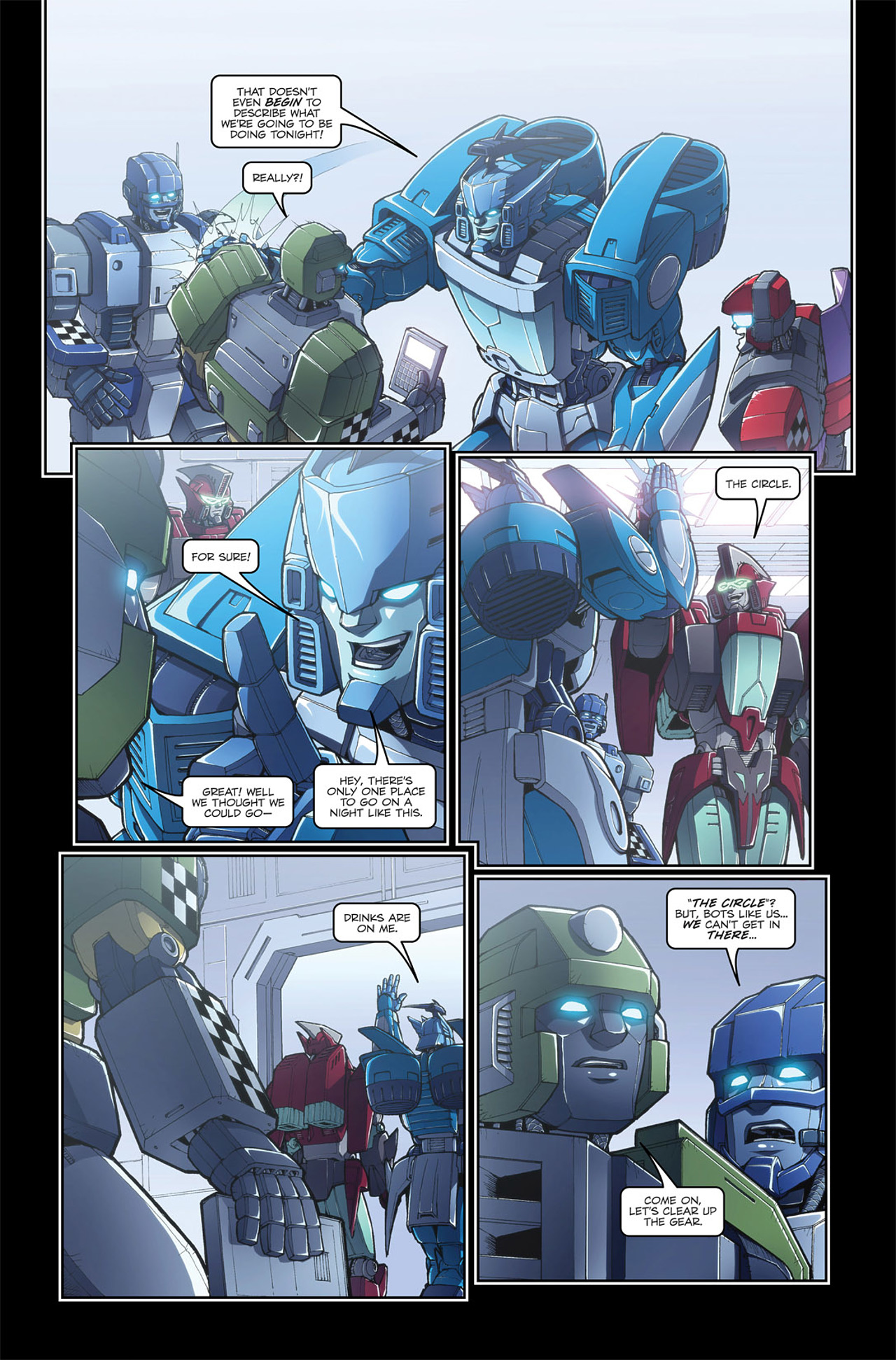 Read online Transformers Spotlight: Blurr comic -  Issue # Full - 8