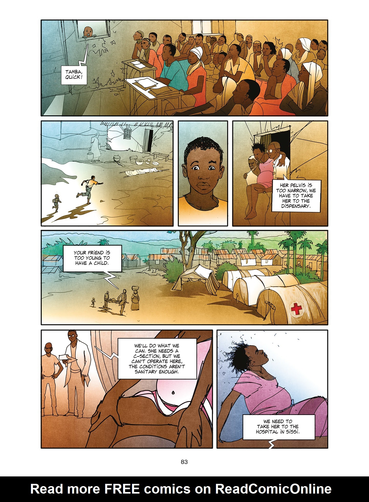 Read online Tamba, Child Soldier comic -  Issue # TPB - 84