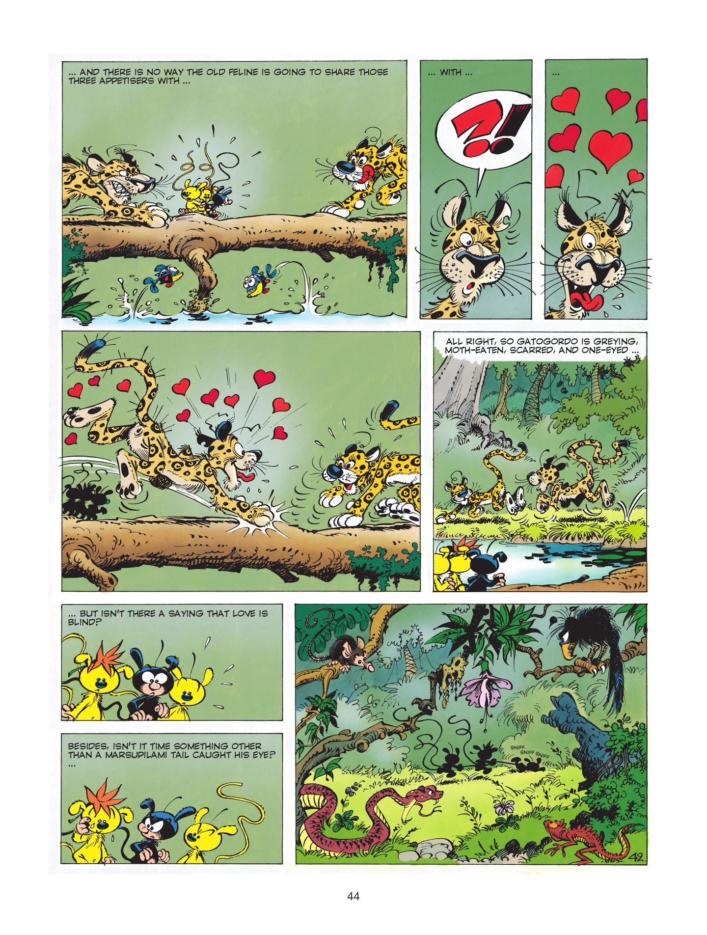 Read online Marsupilami comic -  Issue #4 - 46