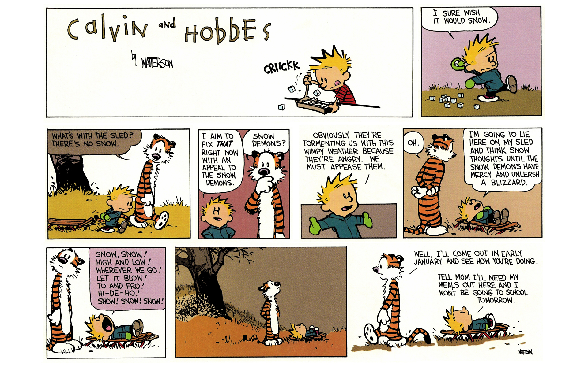 Read online Calvin and Hobbes comic -  Issue #6 - 41