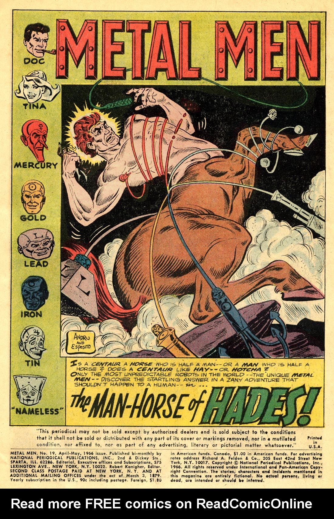 Metal Men (1963) Issue #19 #19 - English 3