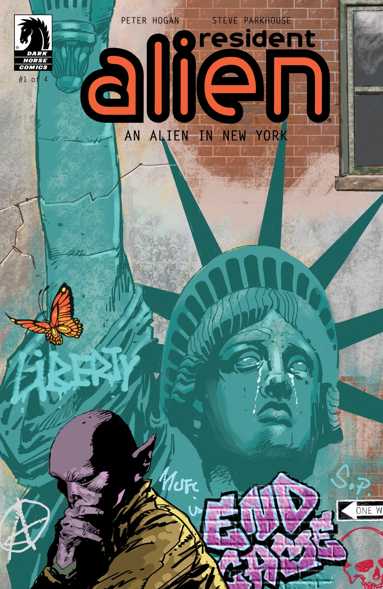 Read online Resident Alien: An Alien in New York comic -  Issue #1 - 1