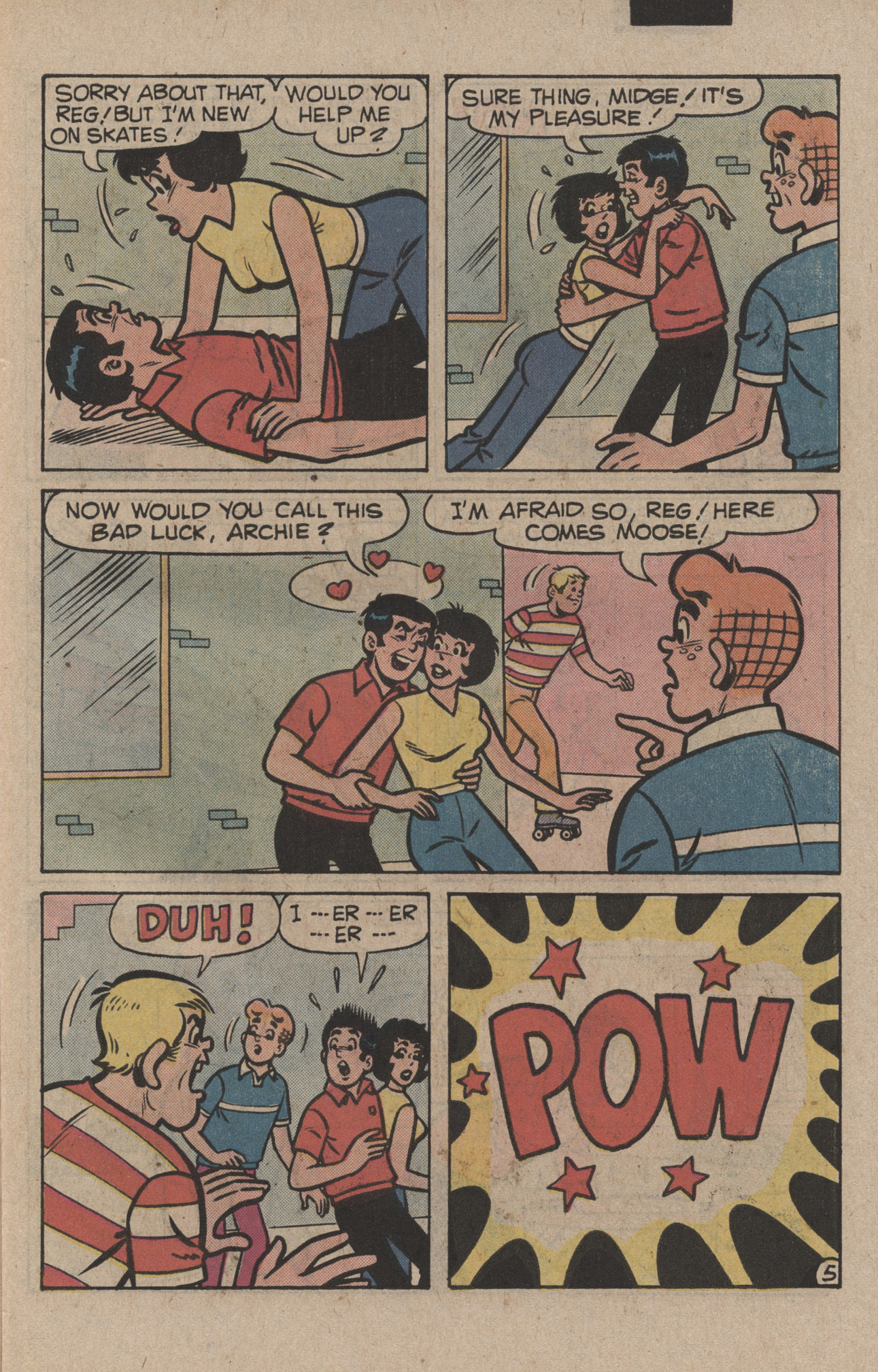 Read online Reggie and Me (1966) comic -  Issue #126 - 7