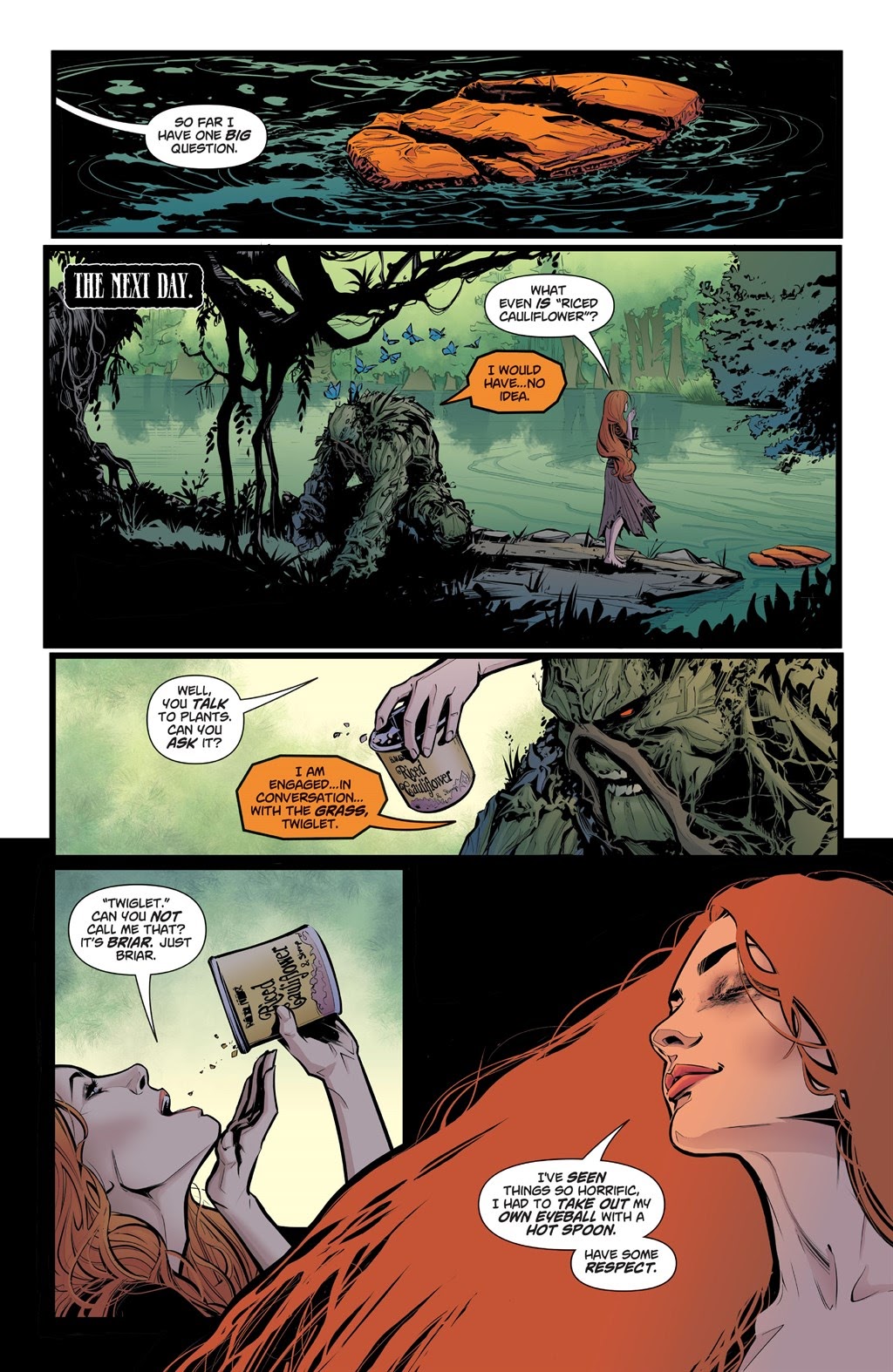 Read online Swamp Thing: Tales From the Bayou comic -  Issue # TPB (Part 1) - 89