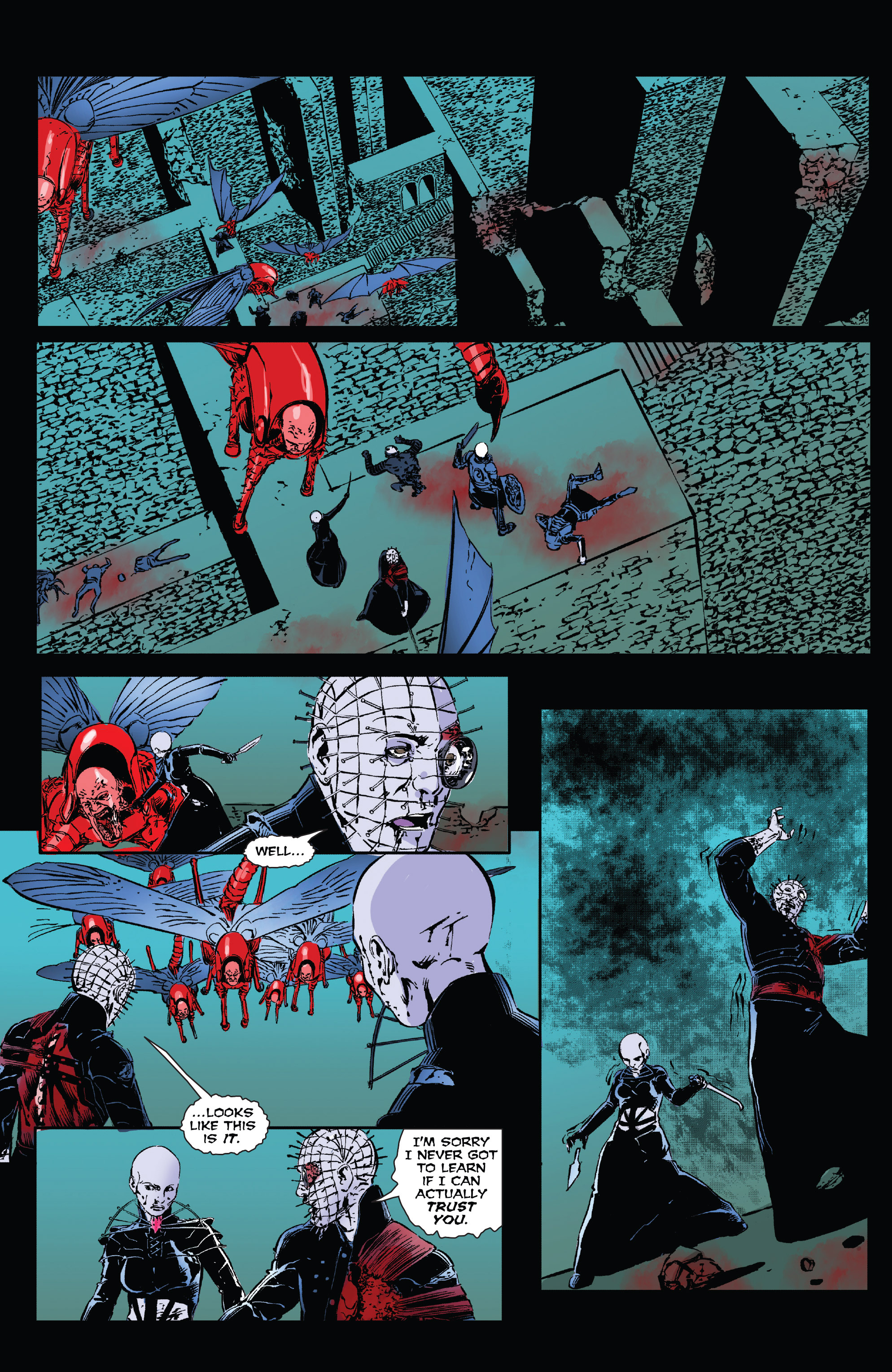 Read online Clive Barker's Hellraiser: The Dark Watch comic -  Issue # TPB 3 - 122