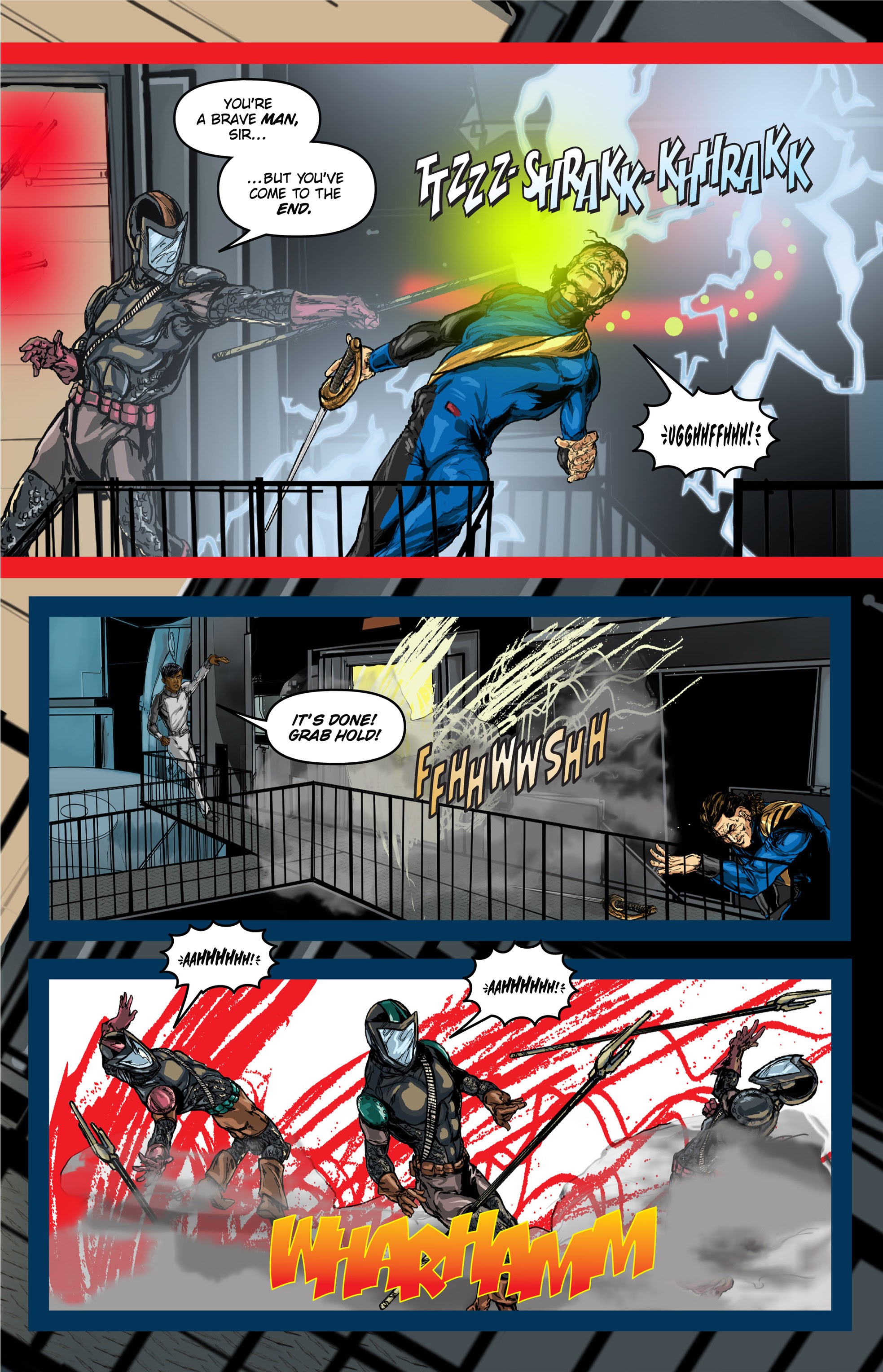 Read online William Shatner's Man O' War comic -  Issue #7 - 24