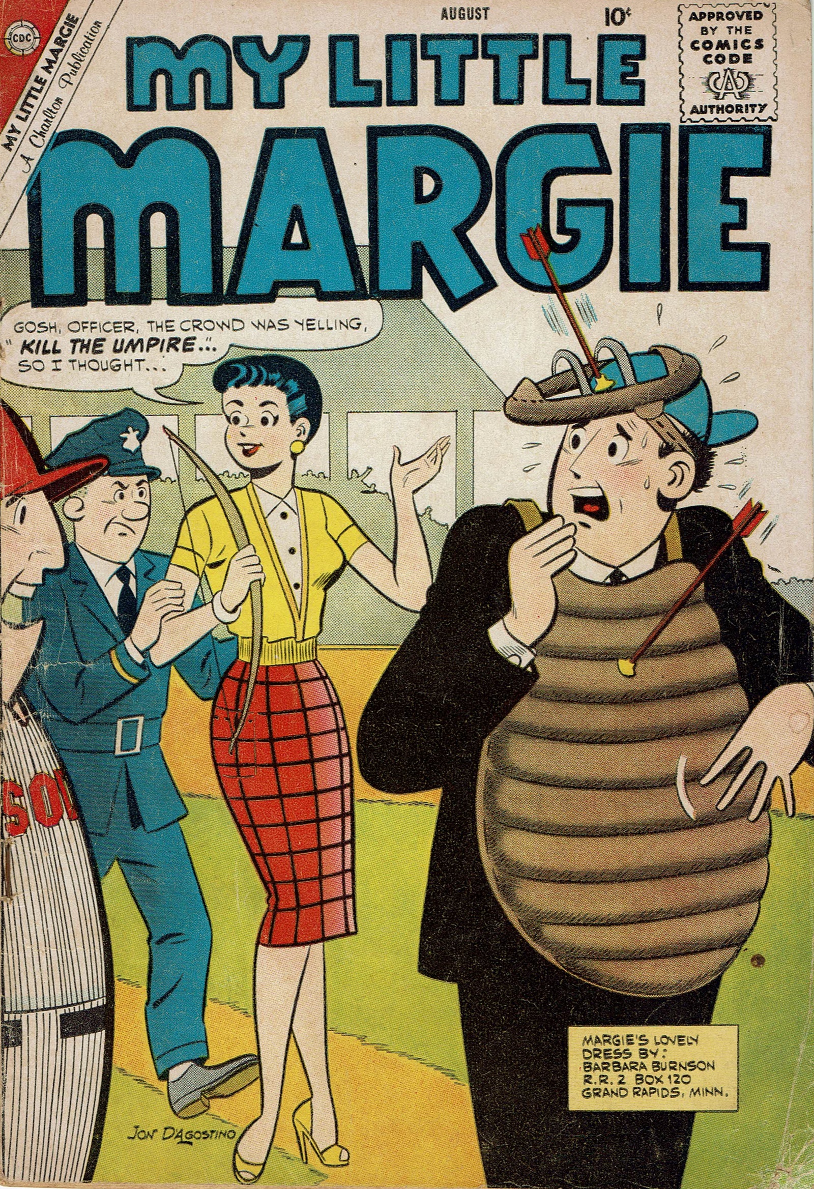 Read online My Little Margie (1954) comic -  Issue #31 - 1
