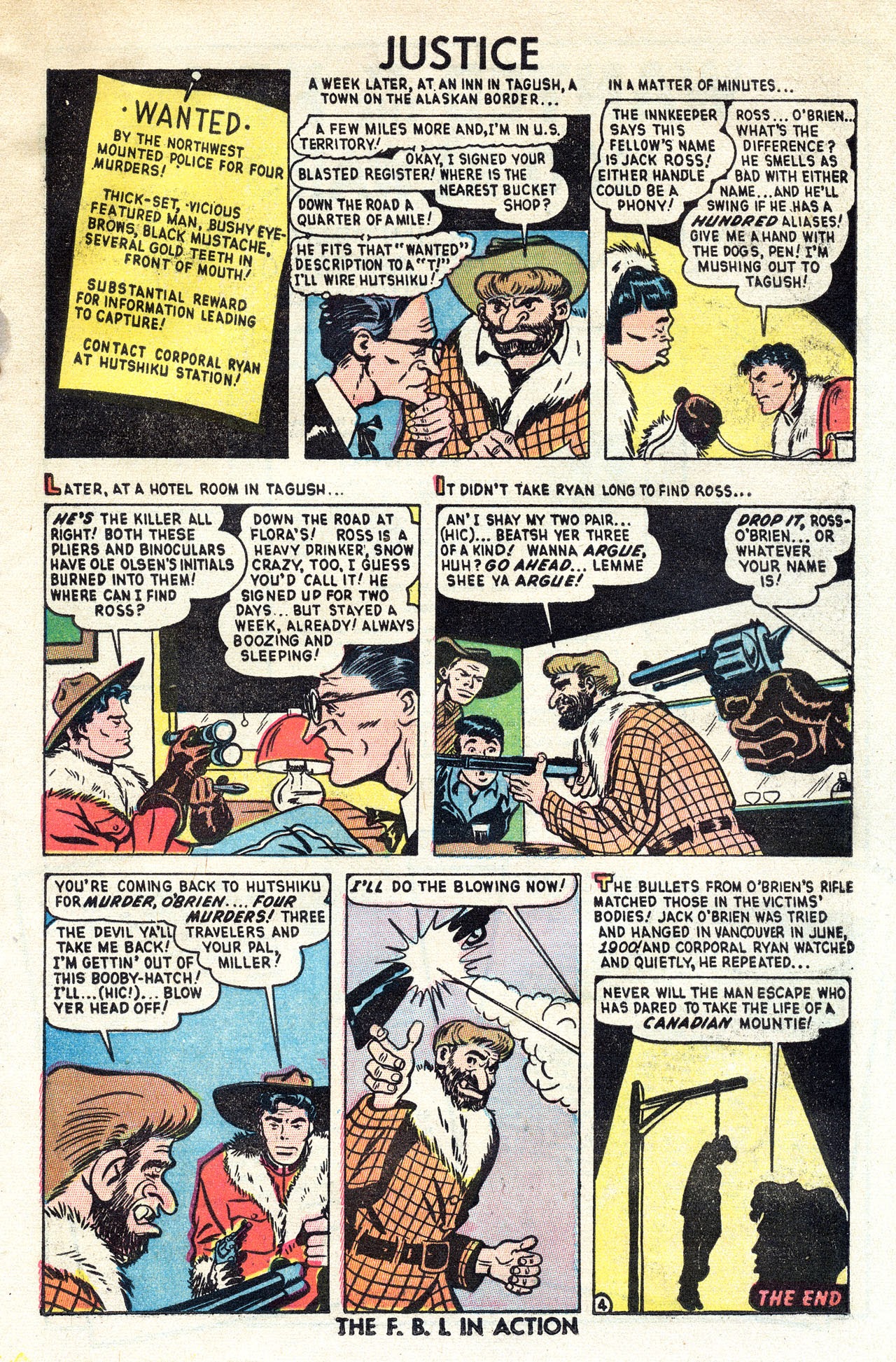 Read online Justice Comics (1947) comic -  Issue #4 - 21
