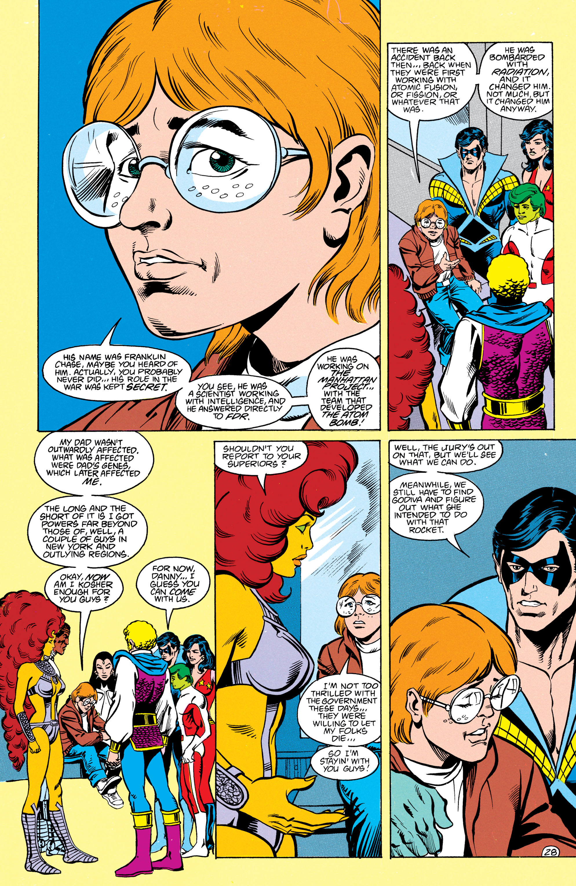 Read online The New Teen Titans (1984) comic -  Issue # _Annual 3 - 29