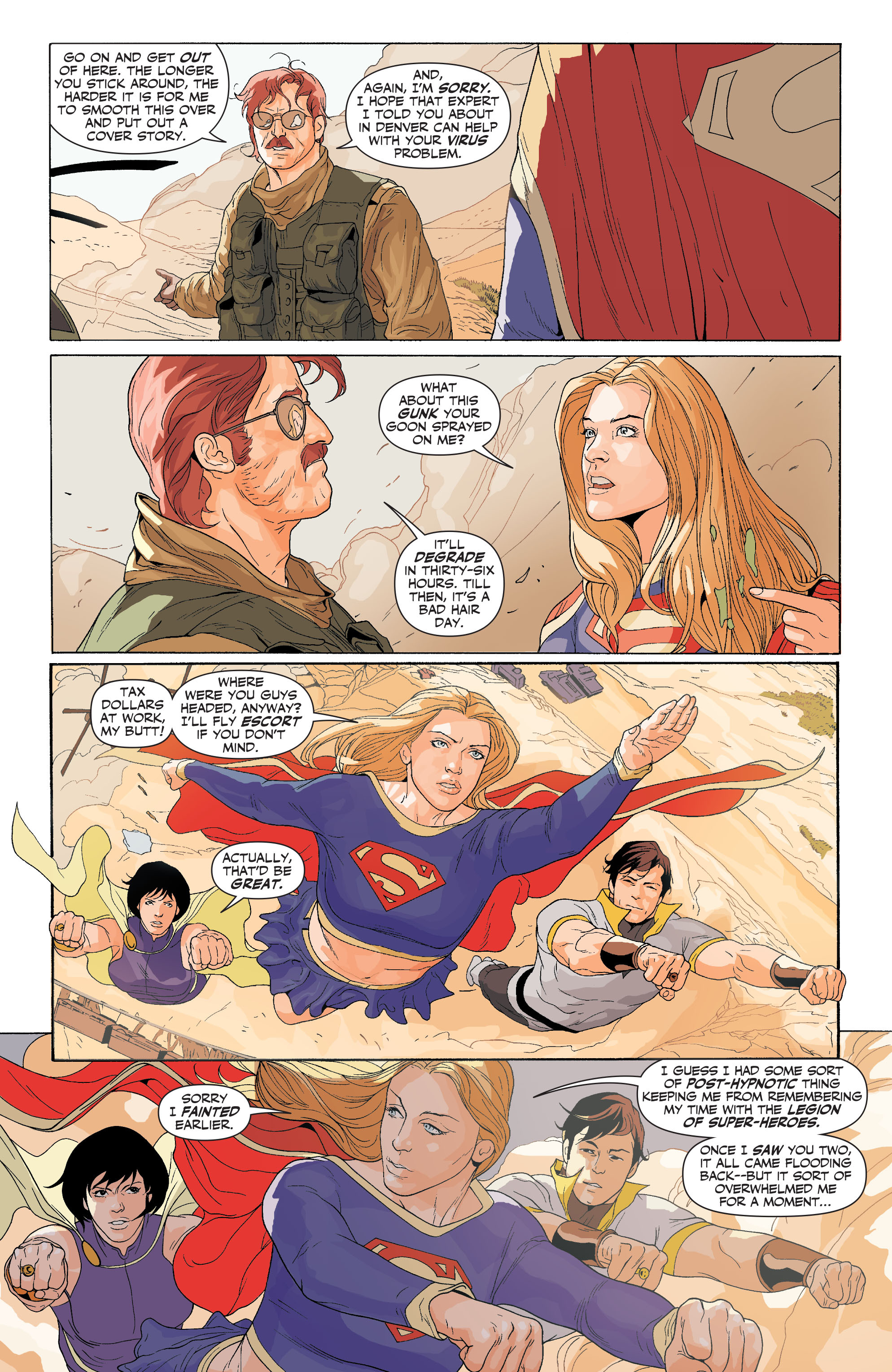 Read online Supergirl (2005) comic -  Issue #22 - 16