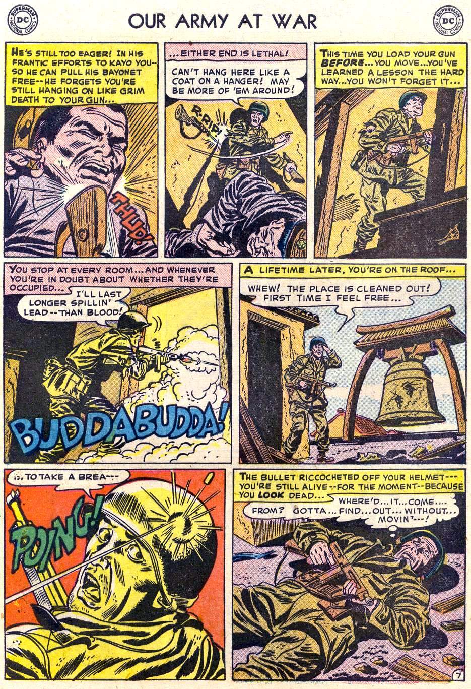 Read online Our Army at War (1952) comic -  Issue #8 - 9