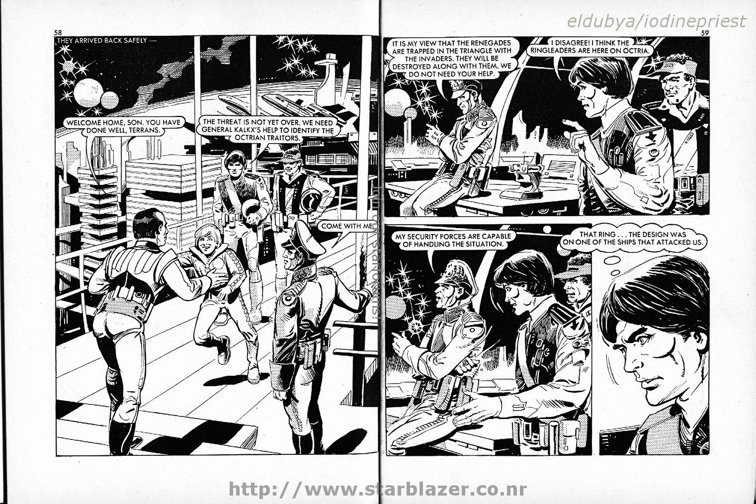 Read online Starblazer comic -  Issue #97 - 31