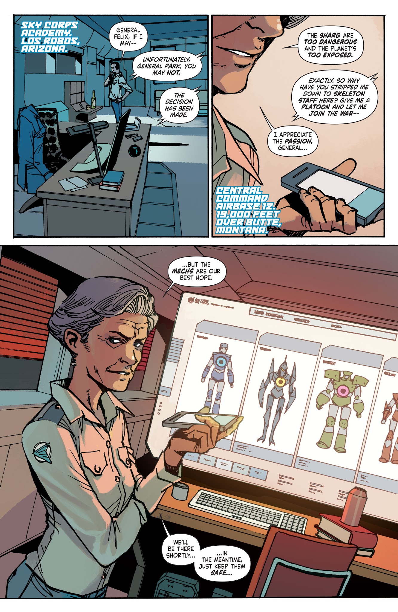 Read online Mech Cadet Yu comic -  Issue #6 - 3