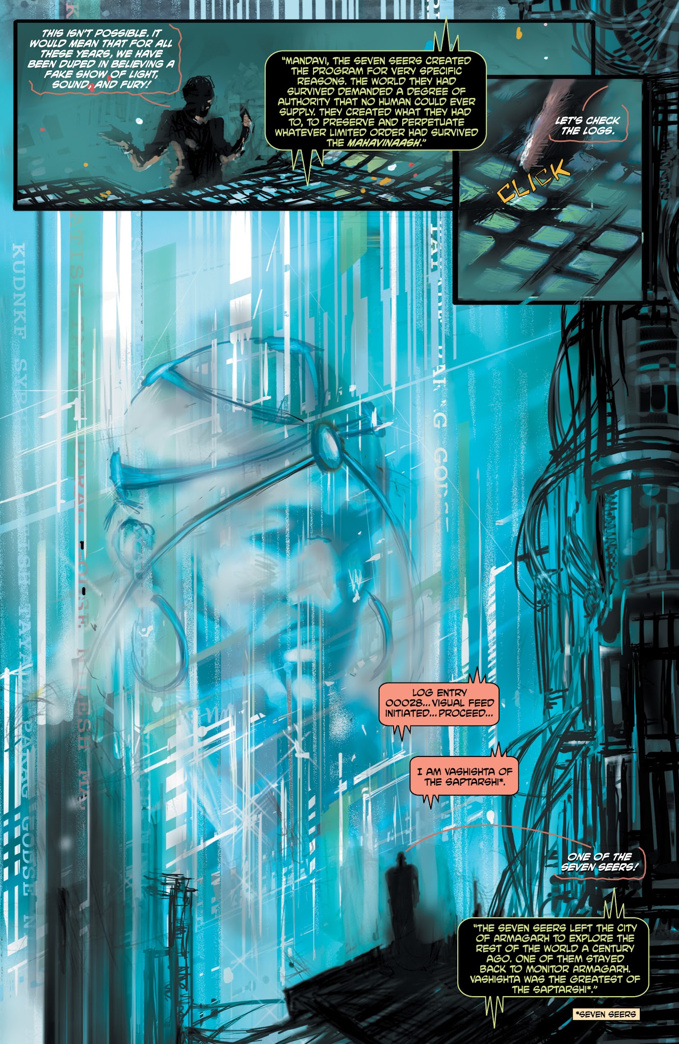 Read online Ramayan 3392 A.D. comic -  Issue #6 - 11