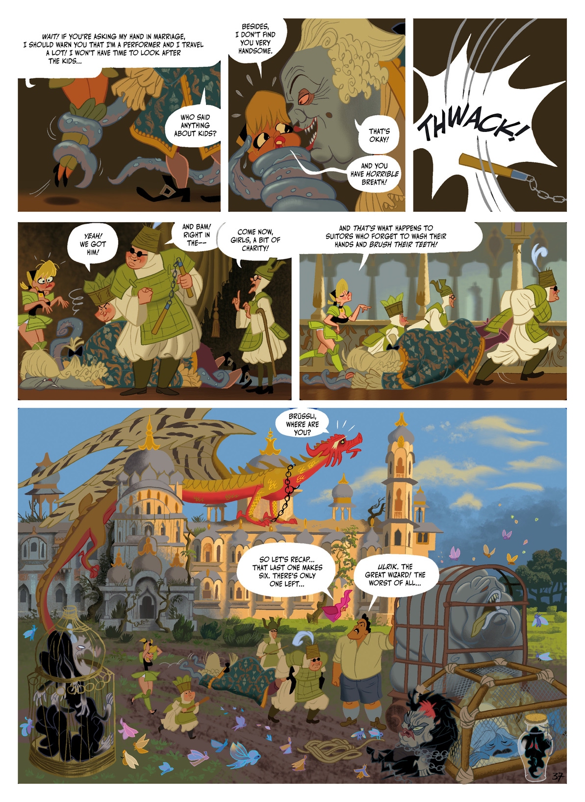 Read online Brussli: Way of the Dragon Boy comic -  Issue # TPB 3 - 44