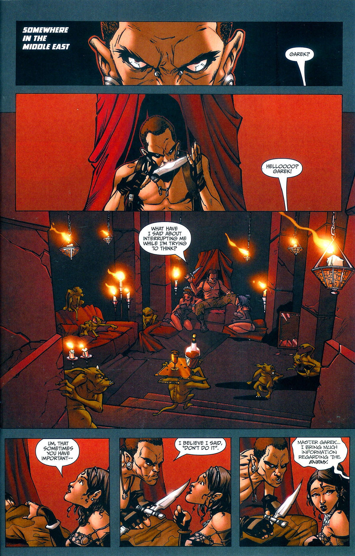 Read online BloodRayne: Plague of Dreams comic -  Issue #2 - 20