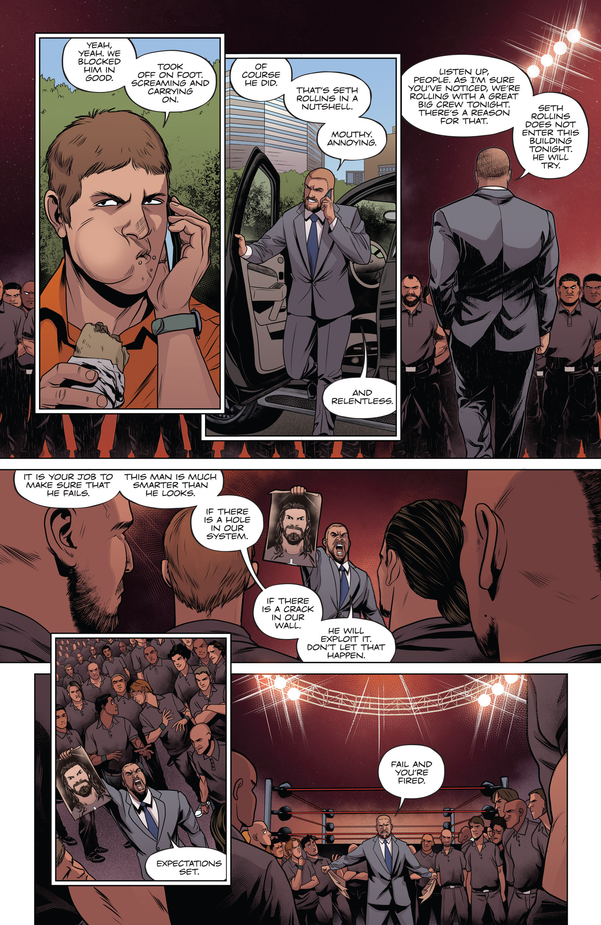 Read online WWE comic -  Issue #4 - 6