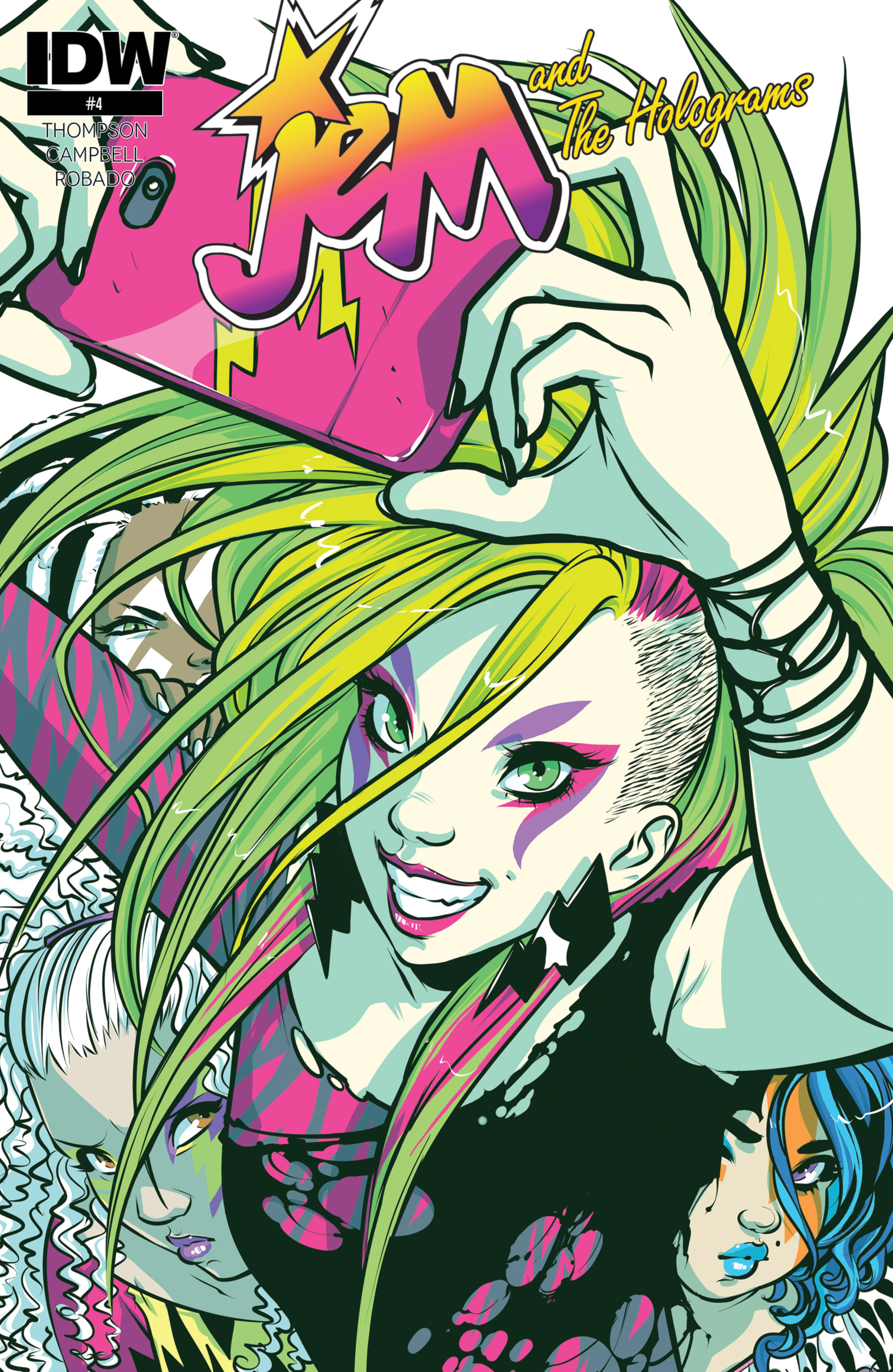 Read online Jem and The Holograms comic -  Issue #4 - 1