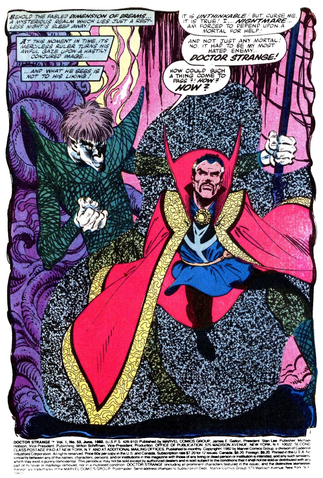 Doctor Strange (1974) issue 53 - Page 2