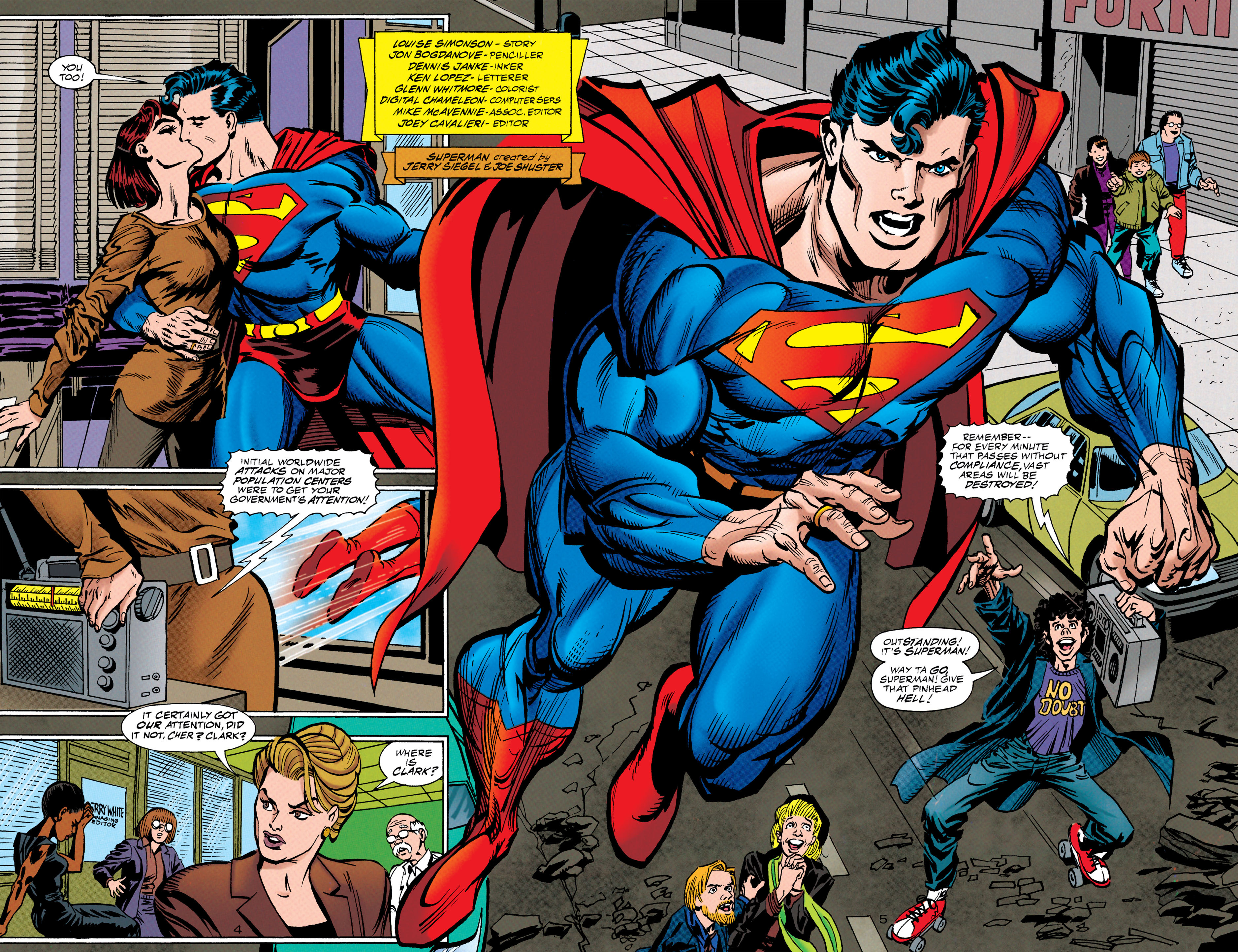 Read online Superman: The Man of Steel (1991) comic -  Issue #66 - 5