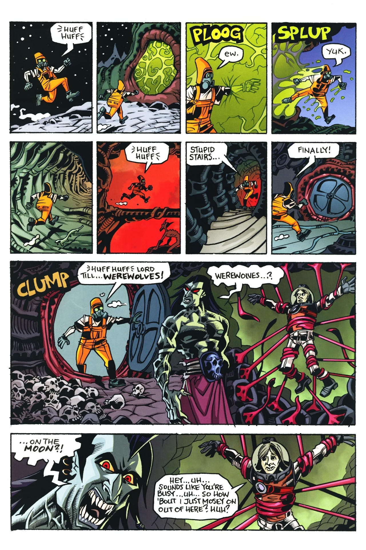 Read online Werewolves on the Moon: Versus Vampires comic -  Issue #1 - 15