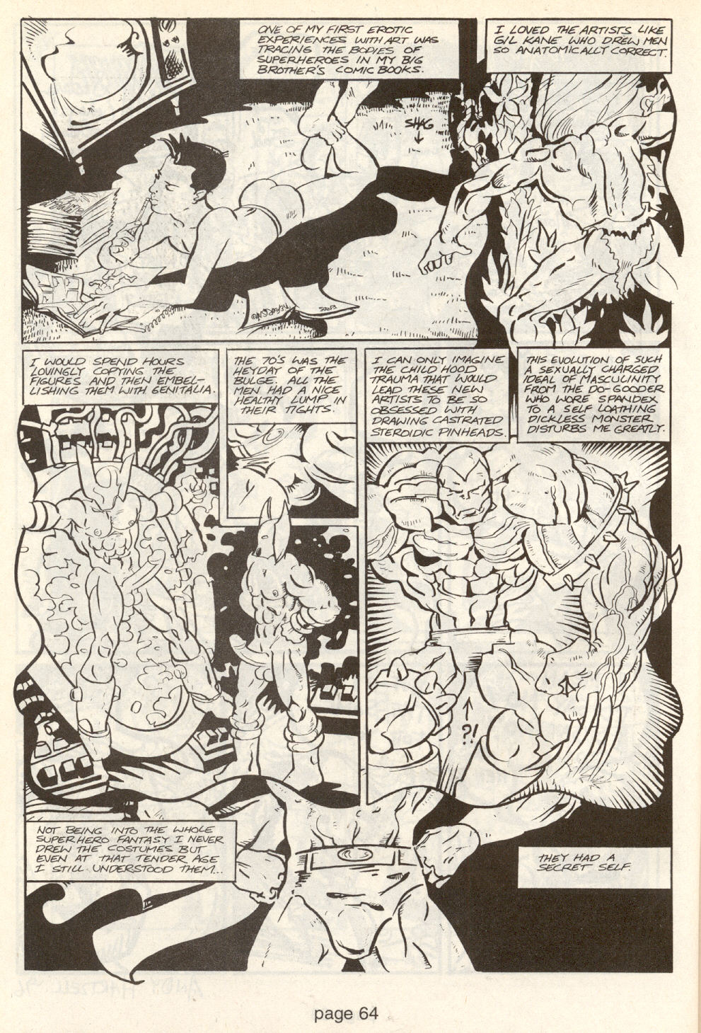 Read online Gay Comix (Gay Comics) comic -  Issue #25 - 65