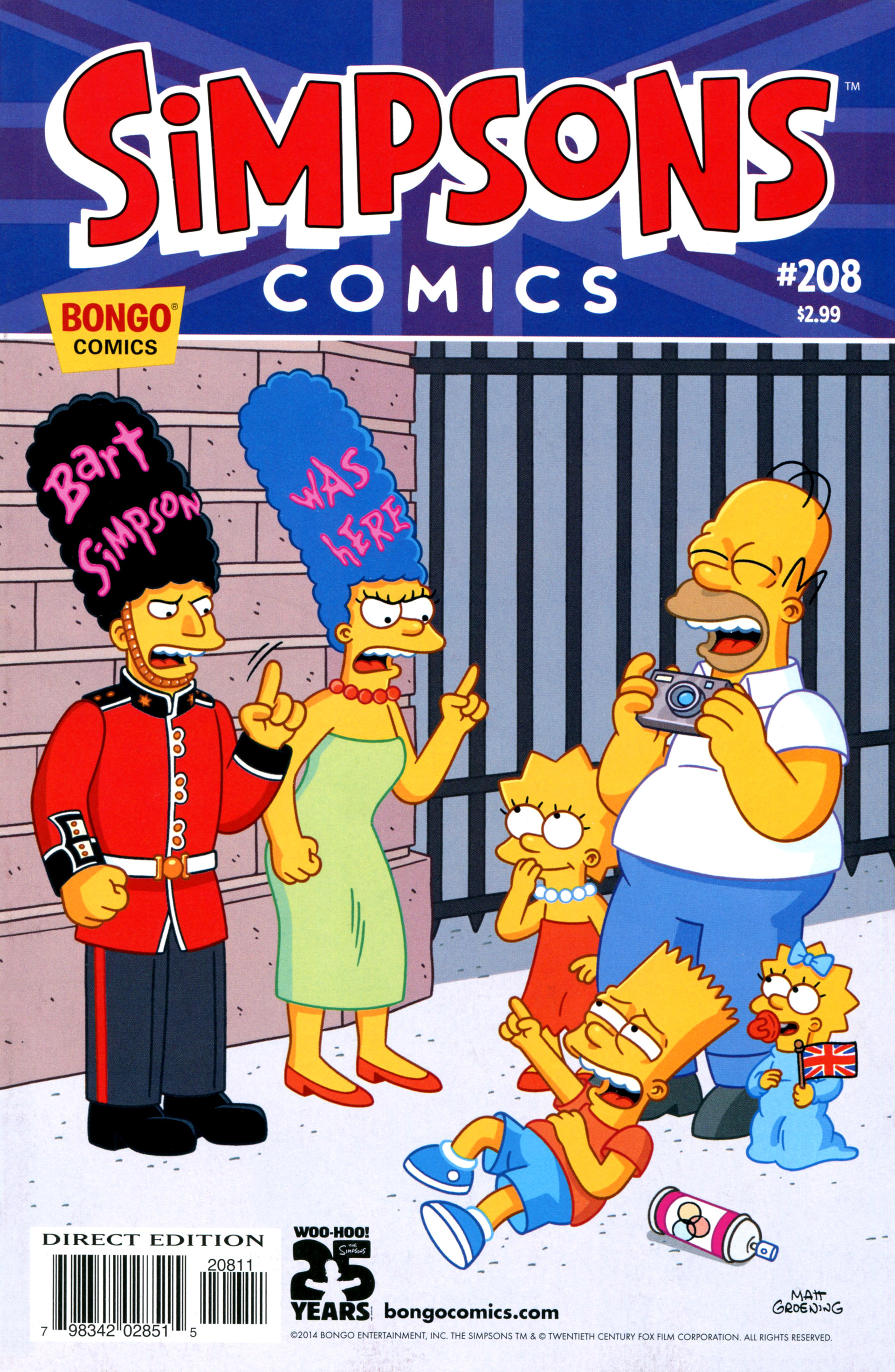 Read online Simpsons Comics comic -  Issue #208 - 1