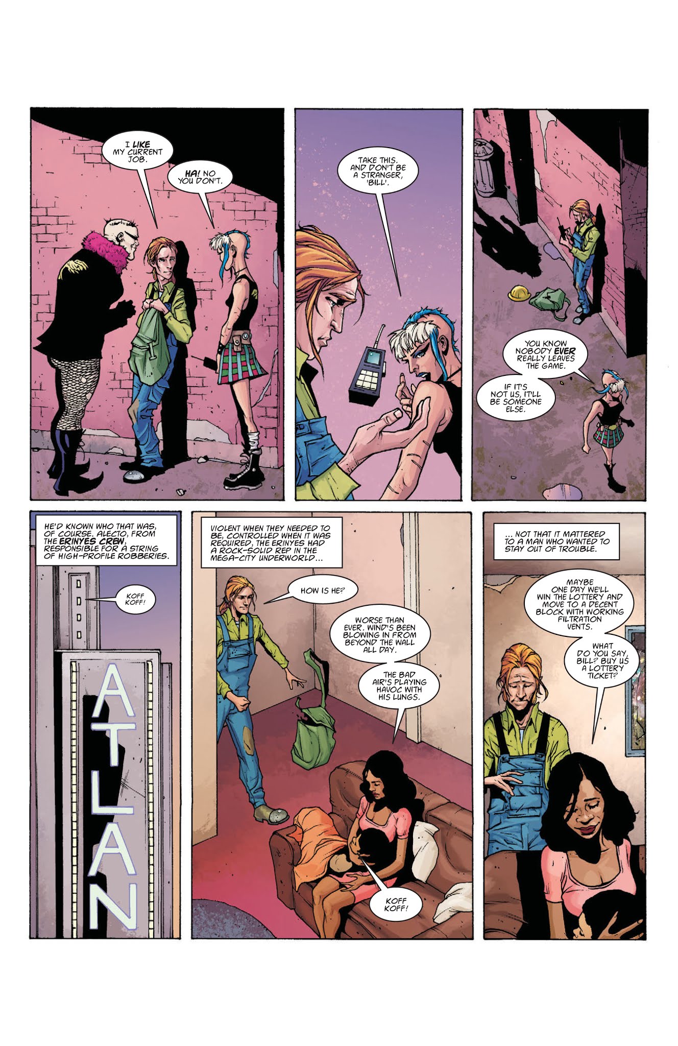 Read online Dredd: Furies comic -  Issue # Full - 7