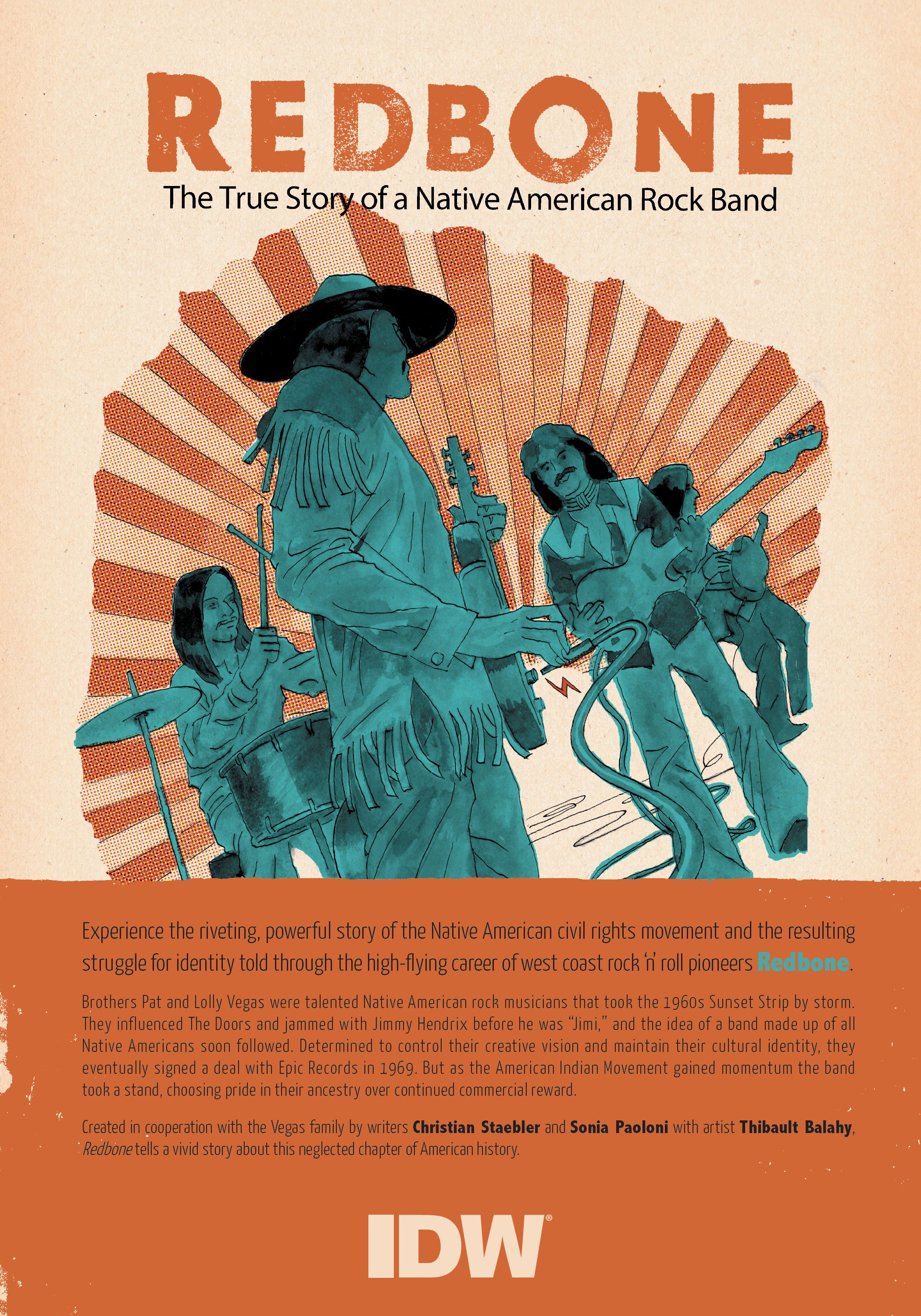 Read online Redbone: The True Story of A Native American Rock Band comic -  Issue # TPB - 140