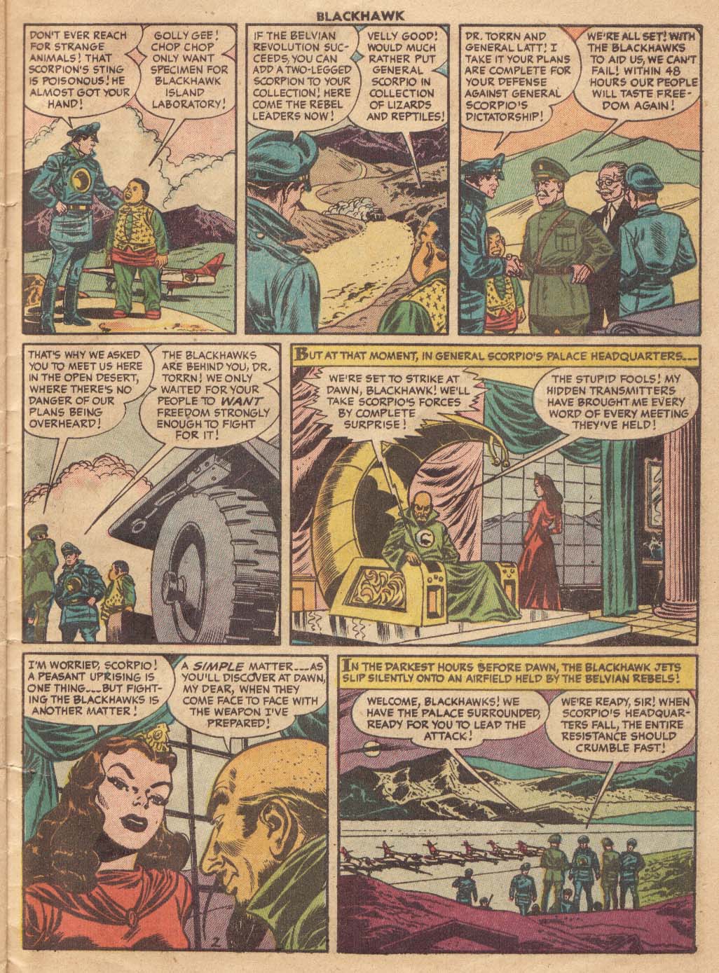 Read online Blackhawk (1957) comic -  Issue #100 - 27