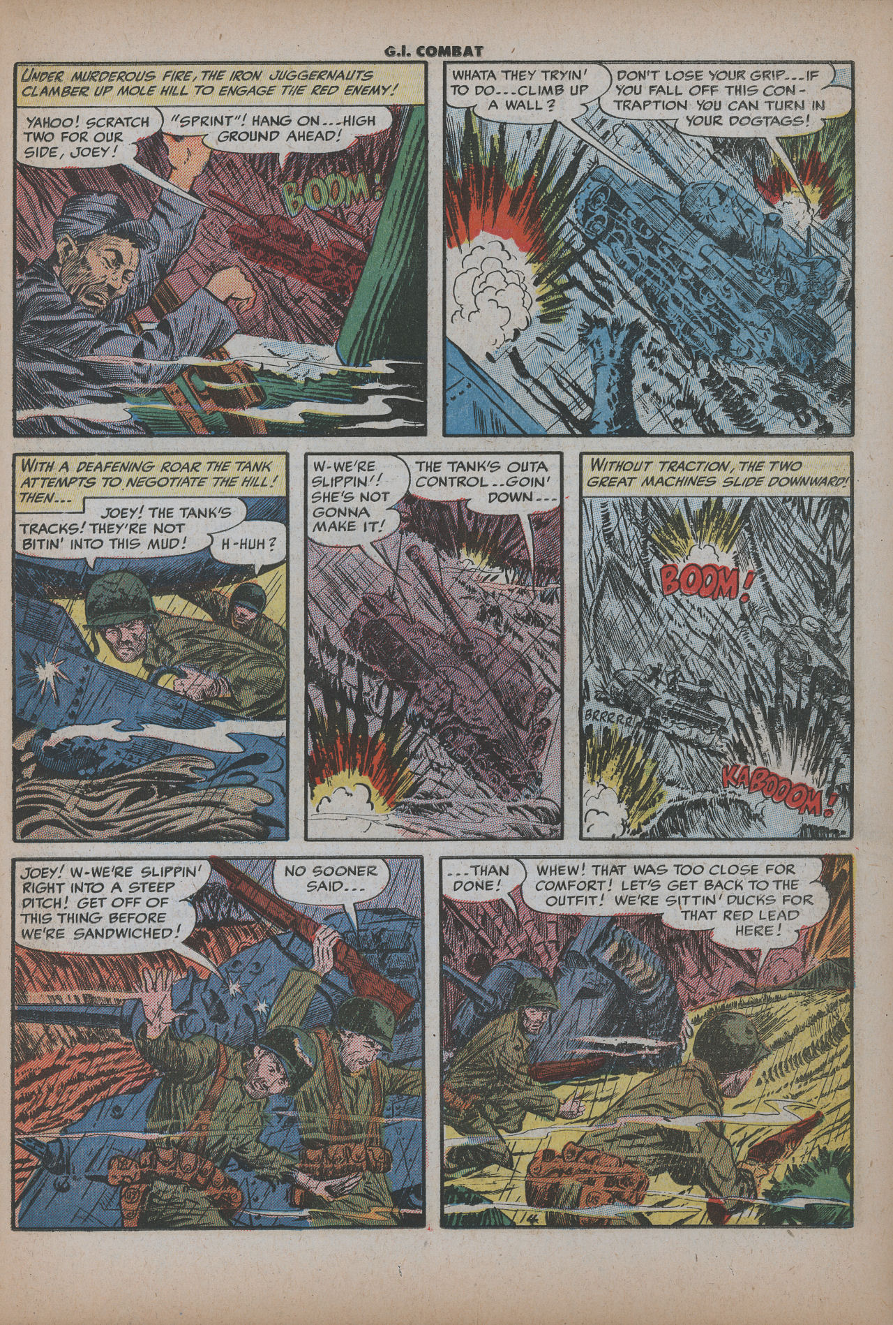 Read online G.I. Combat (1952) comic -  Issue #19 - 21