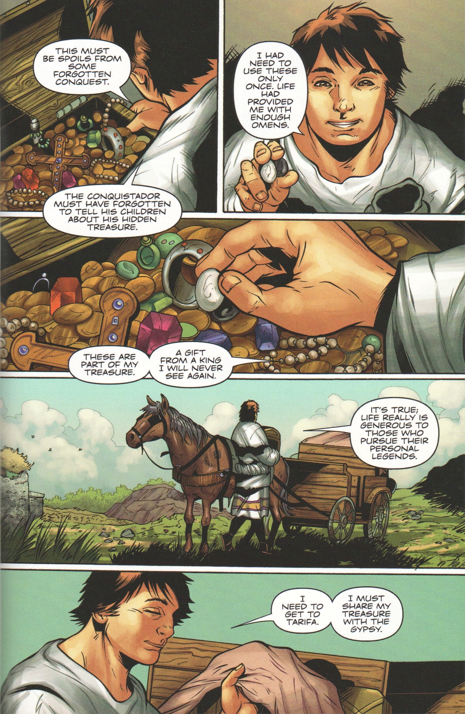 Read online The Alchemist: A Graphic Novel comic -  Issue # TPB (Part 2) - 95