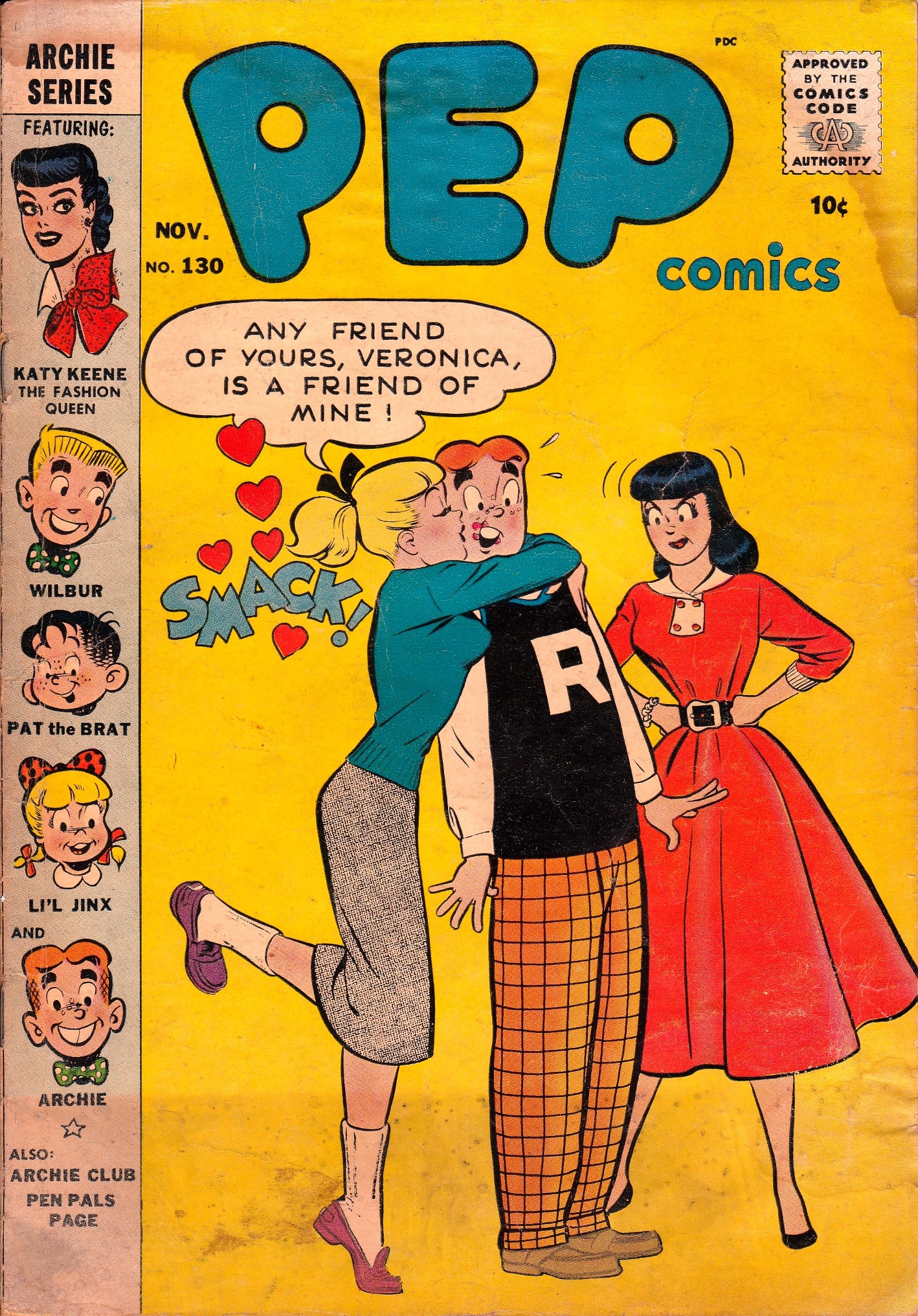 Read online Pep Comics comic -  Issue #130 - 1