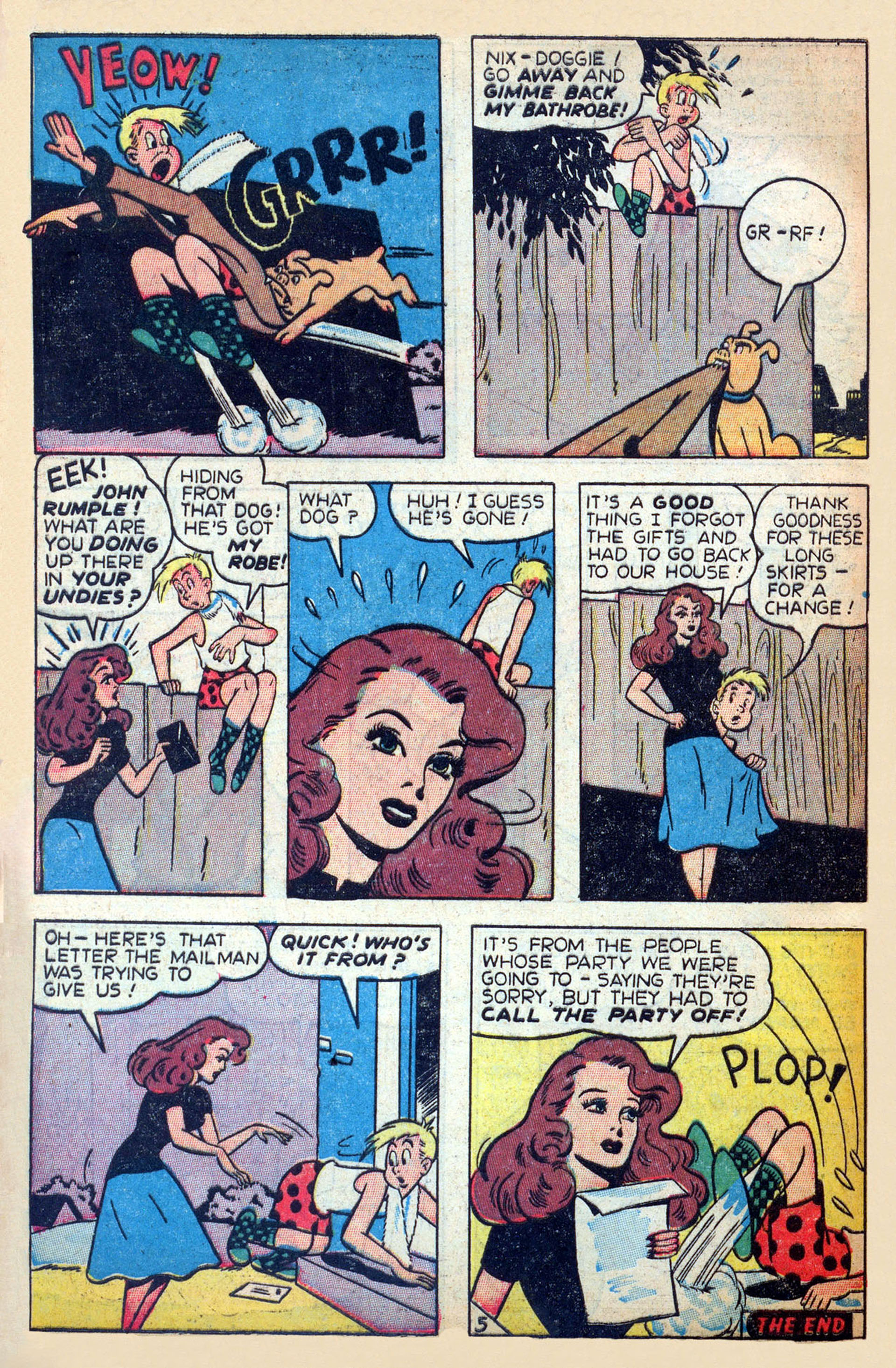 Read online Margie Comics comic -  Issue #41 - 40