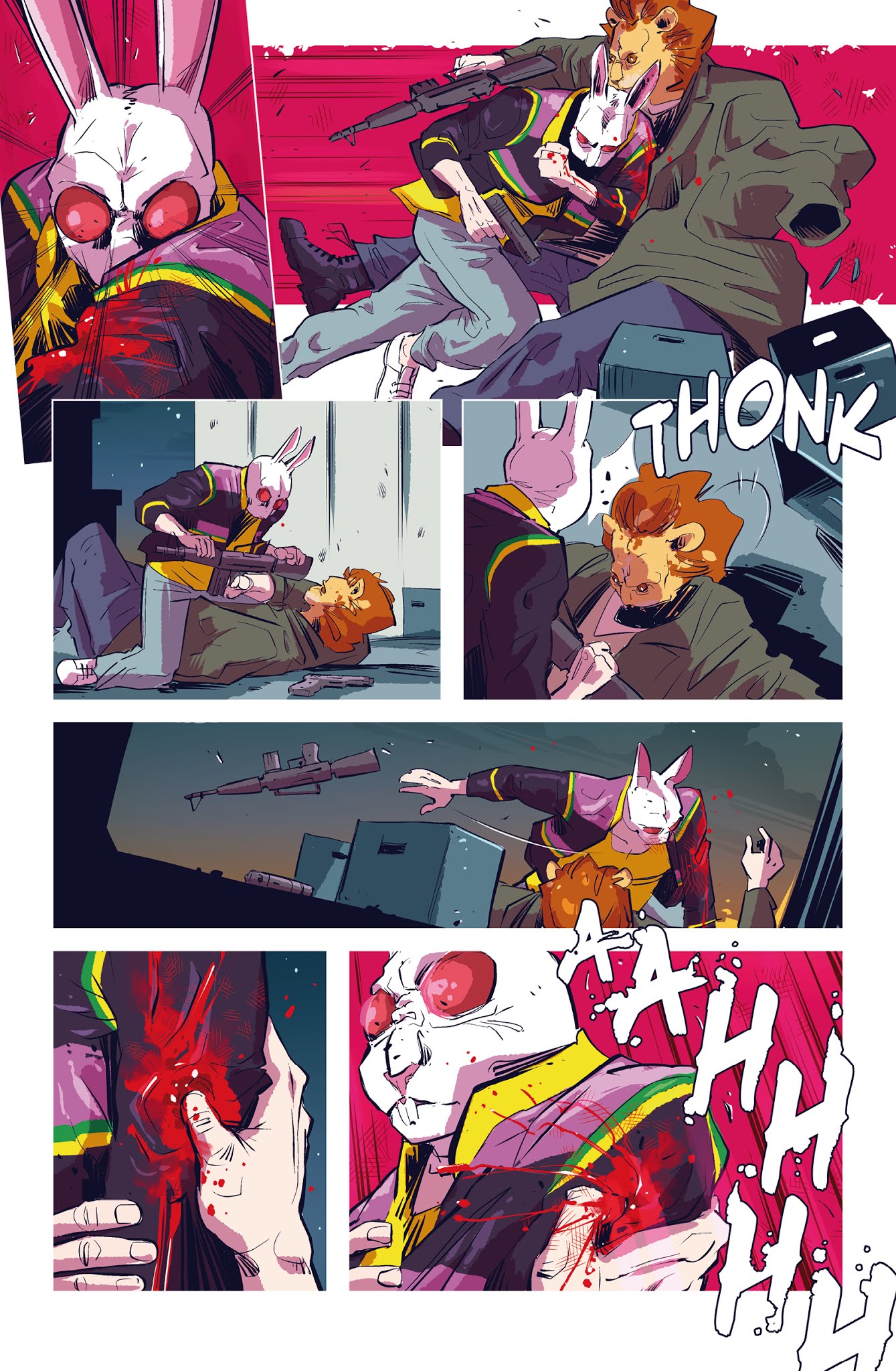 Read online Hotline Miami Wildlife comic -  Issue #8 - 30
