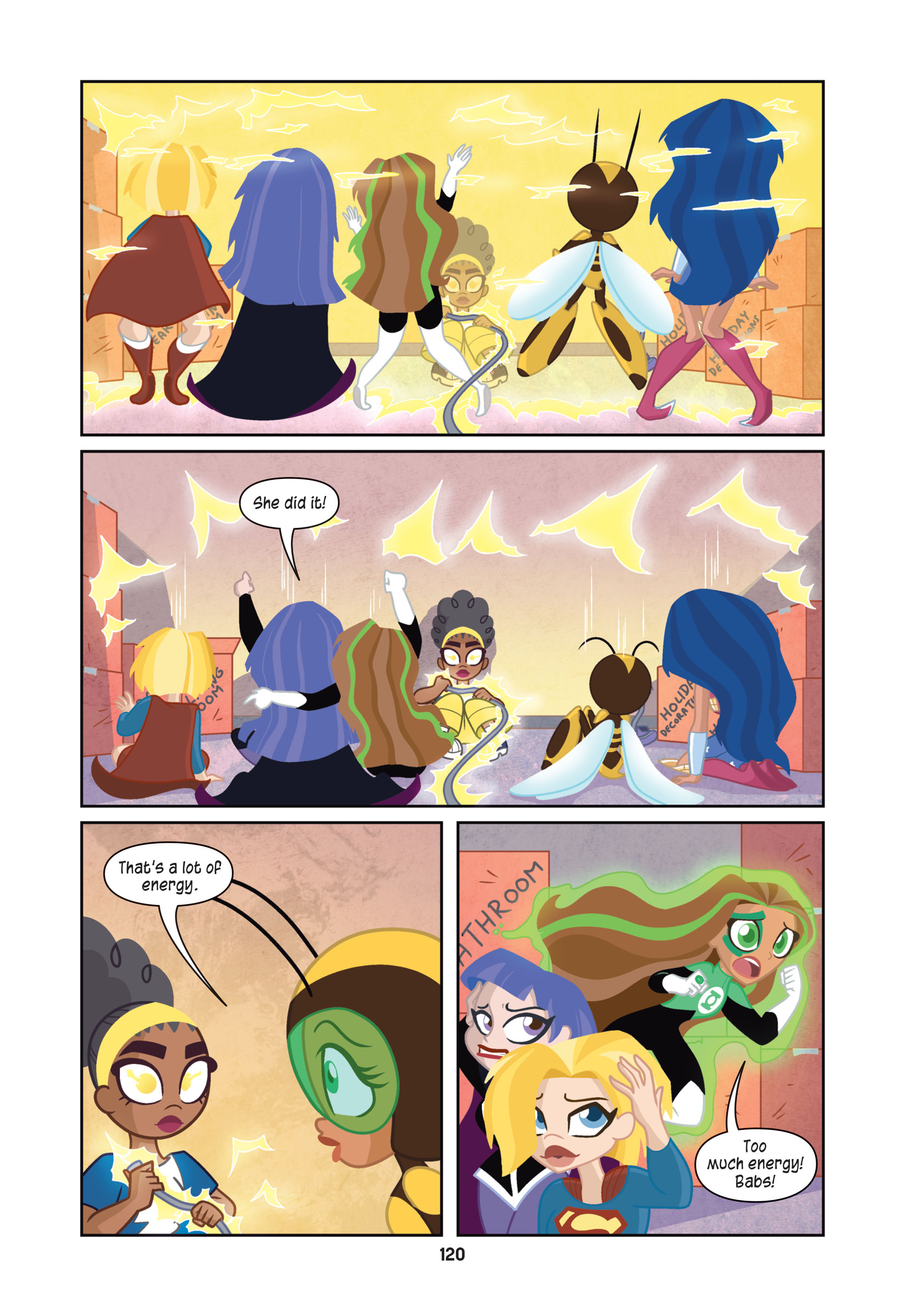 Read online DC Super Hero Girls: Powerless comic -  Issue # TPB - 119