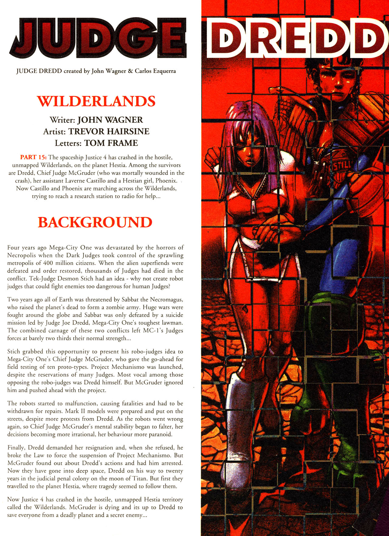 Read online Judge Dredd: The Megazine (vol. 2) comic -  Issue #67 - 3