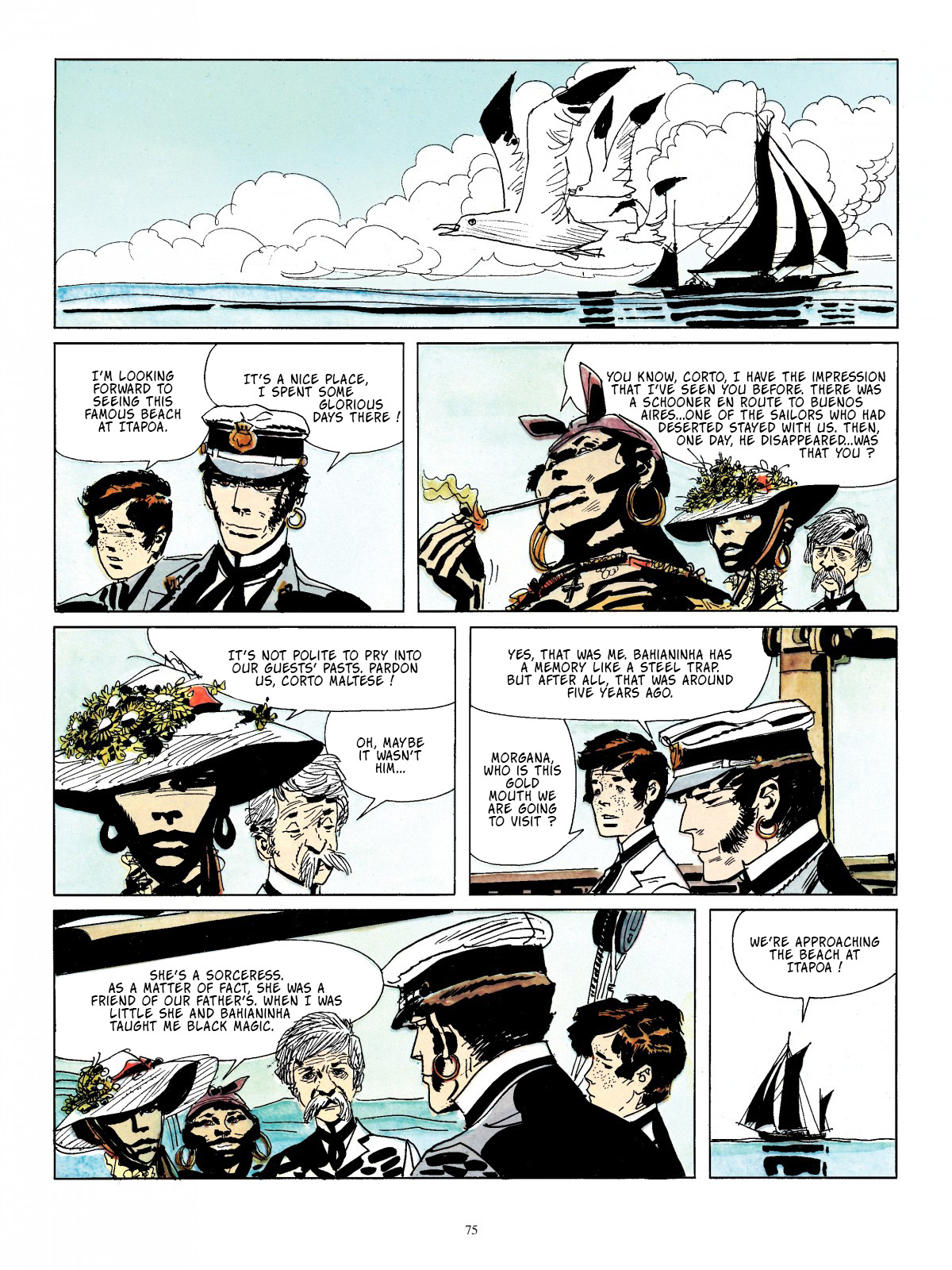 Read online Corto Maltese comic -  Issue # TPB 3 - 62