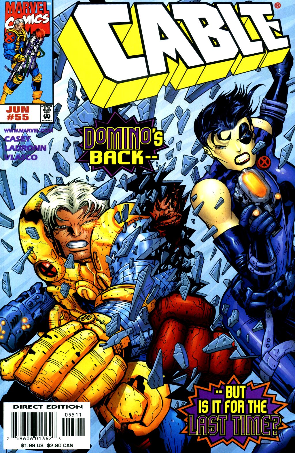 Read online Cable (1993) comic -  Issue #55 - 1